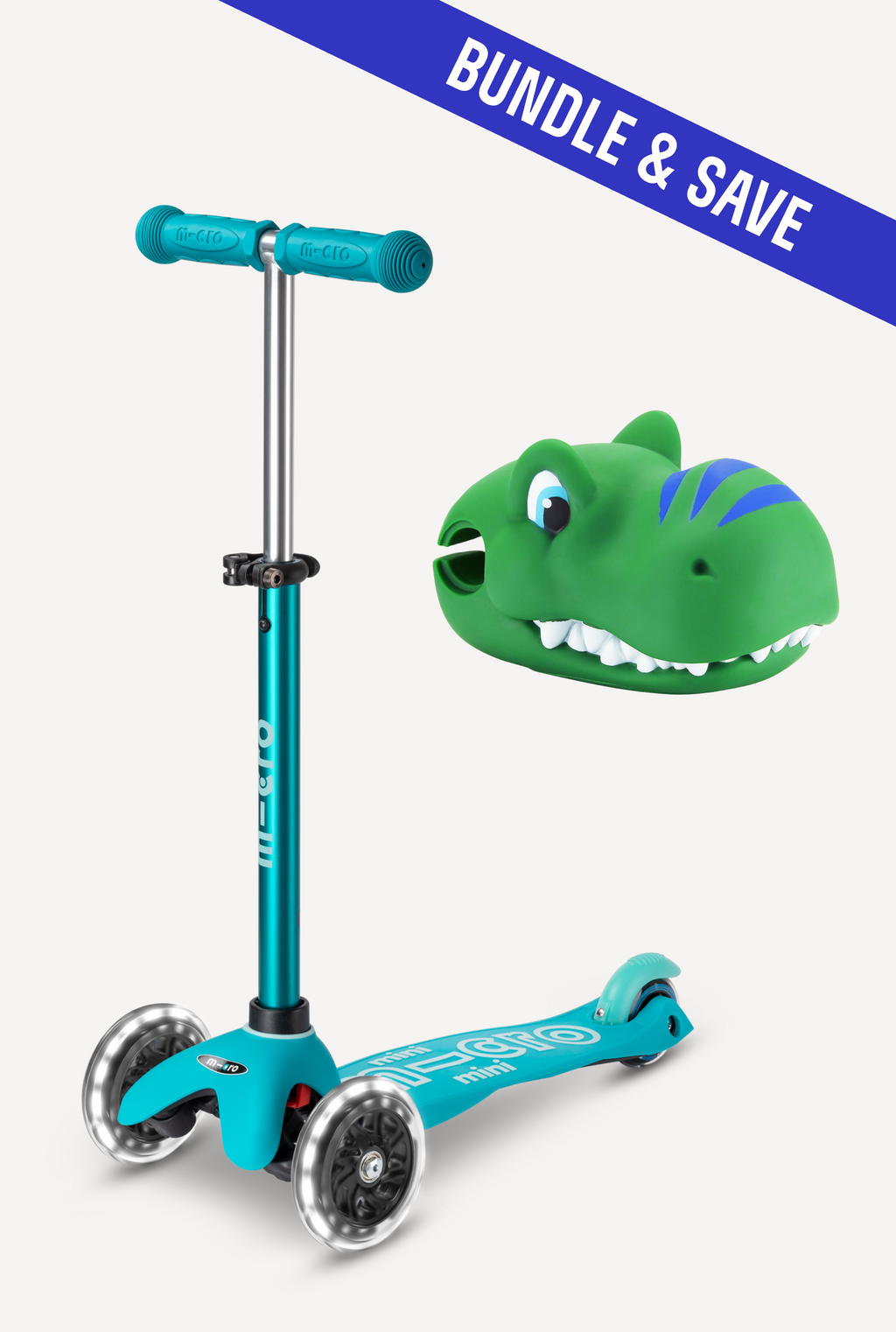 Mini LED Scooter + Scootaheadz