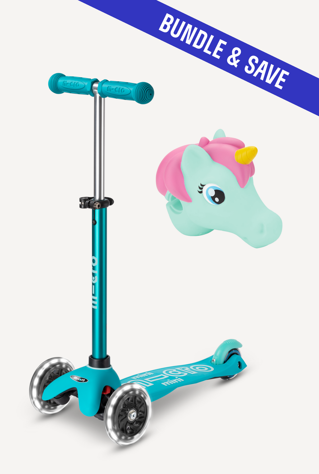 Mini LED Scooter + Scootaheadz