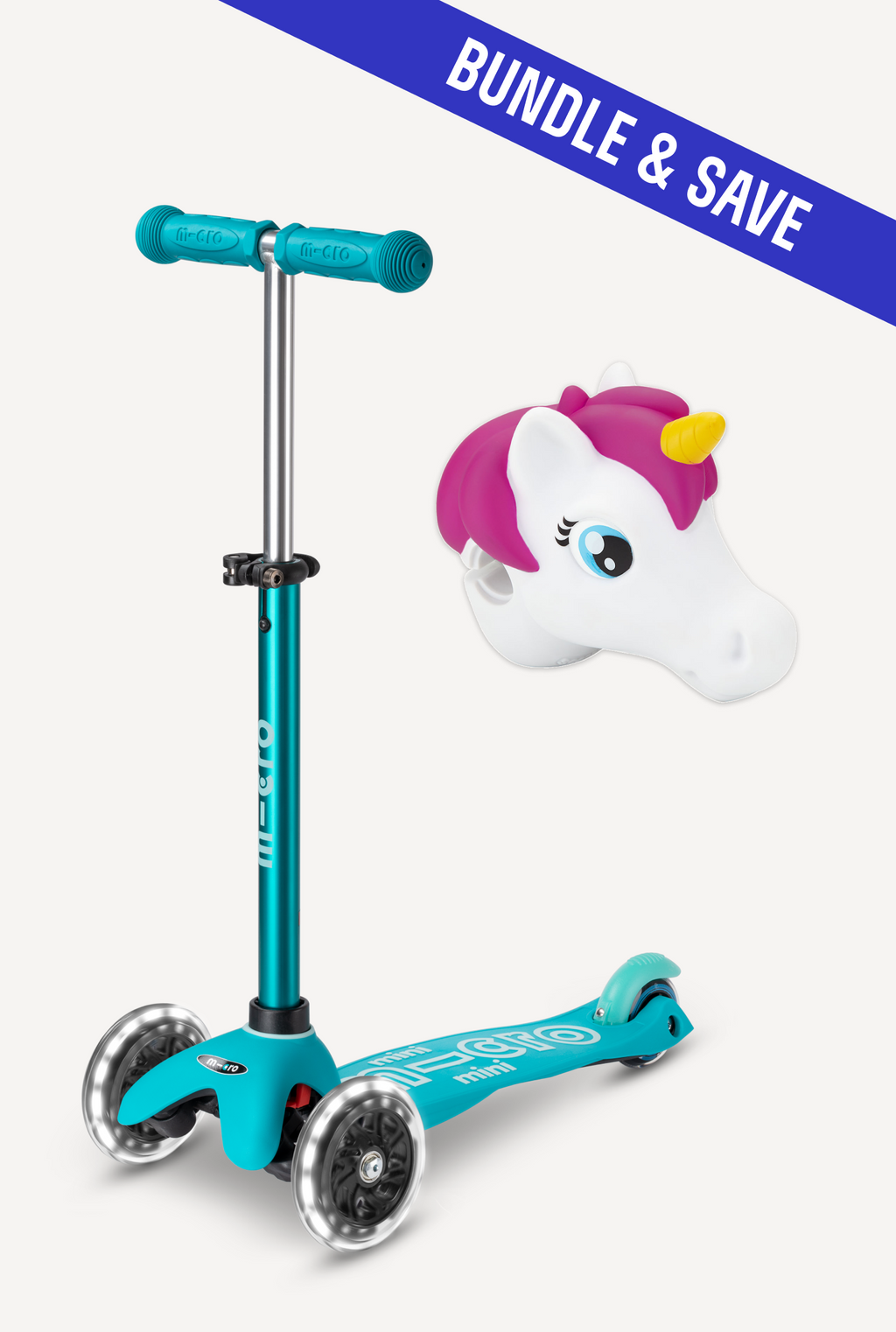 Mini LED Scooter + Scootaheadz