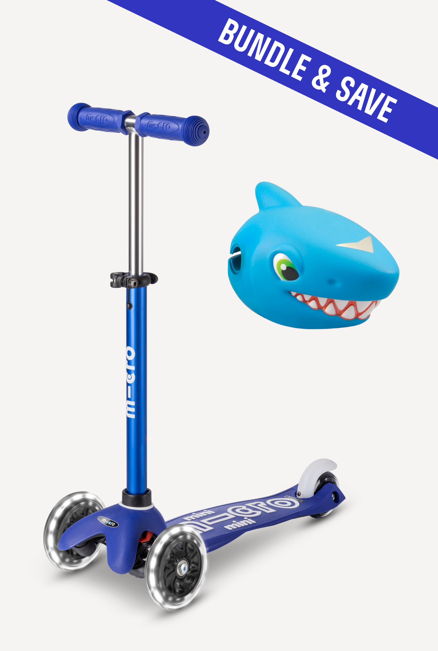 Mini LED Scooter + Scootaheadz