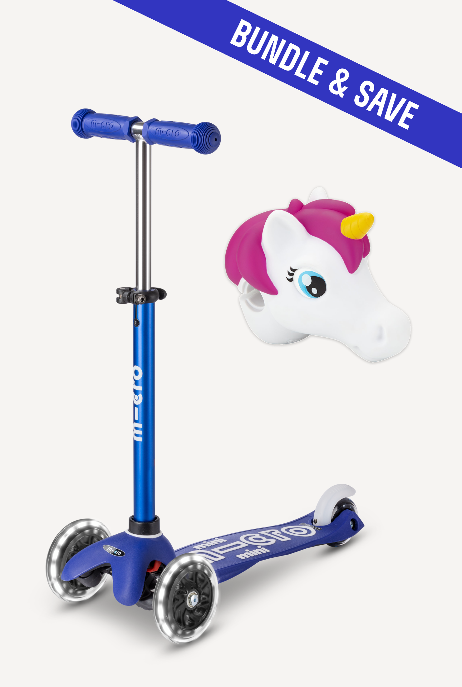 Mini LED Scooter + Scootaheadz