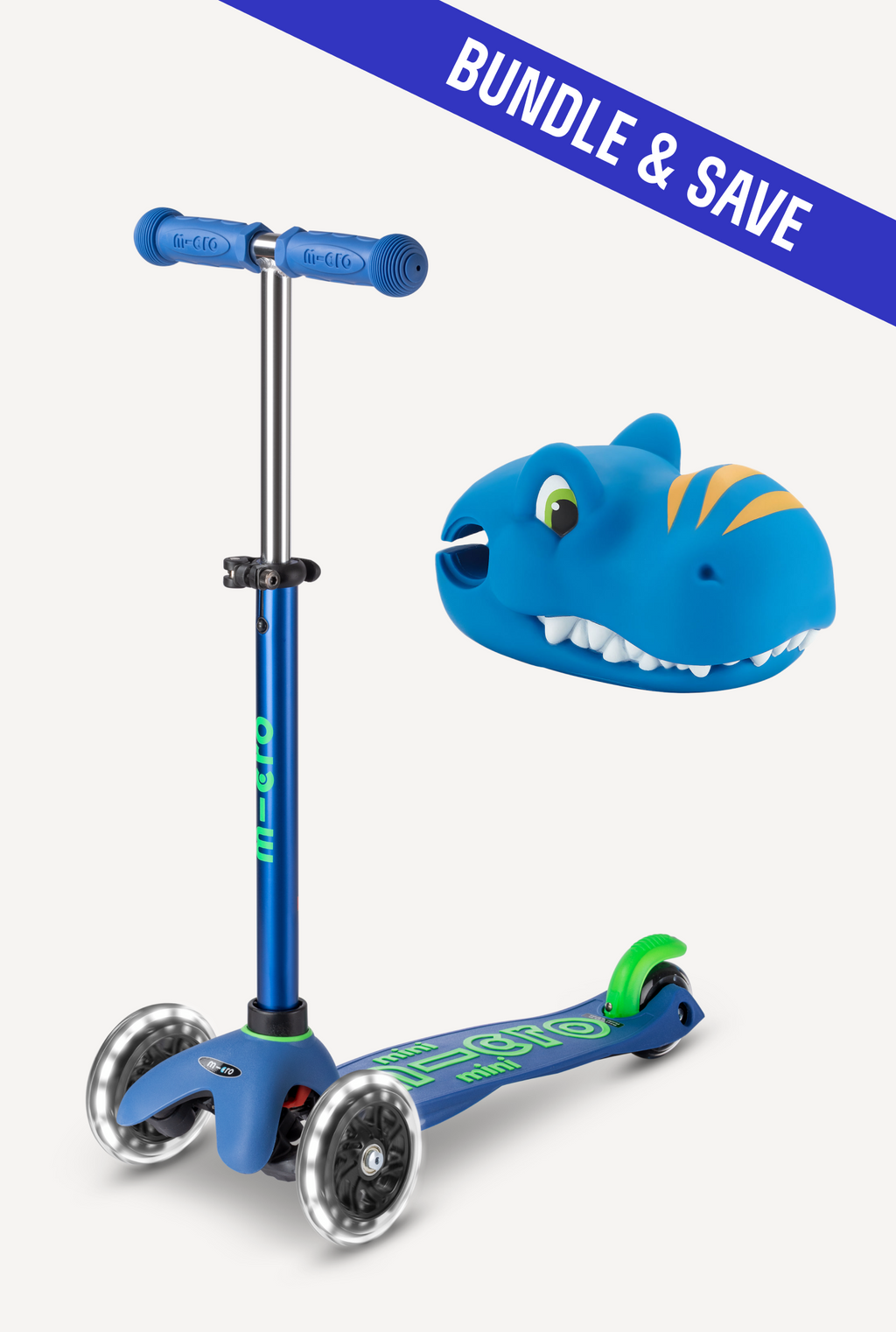 Mini LED Scooter + Scootaheadz