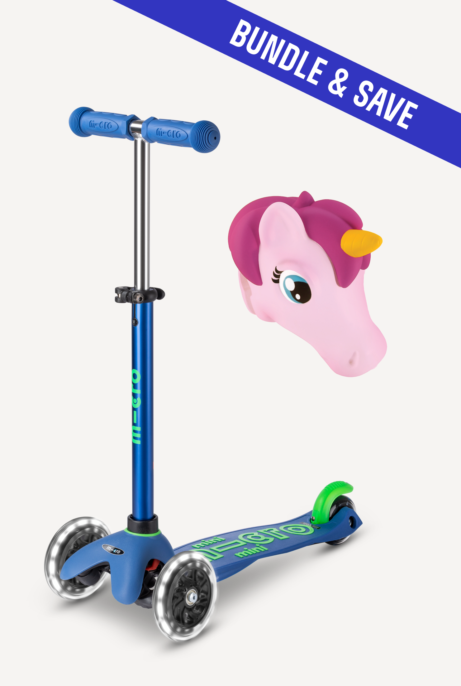 Mini LED Scooter + Scootaheadz