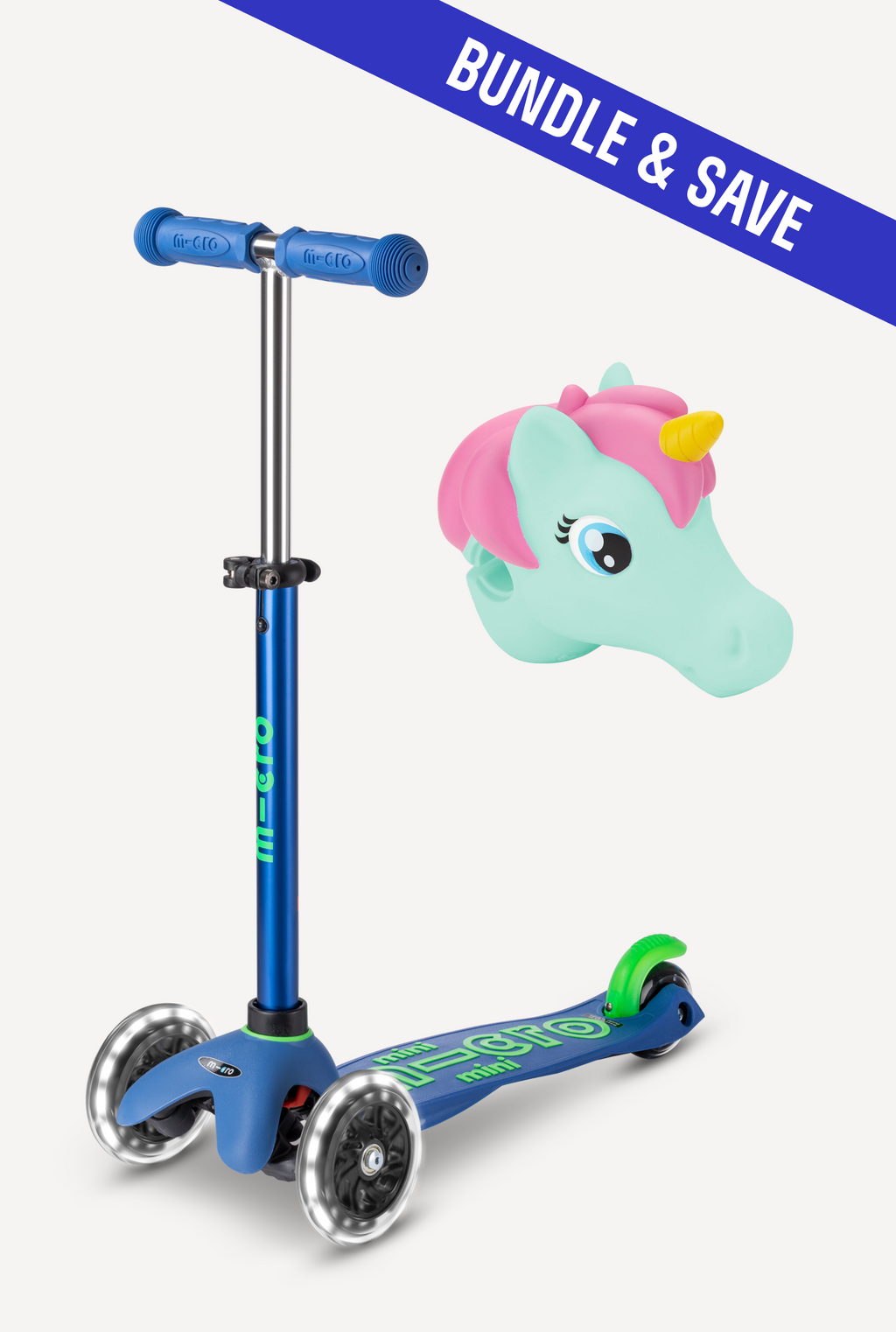 Mini LED Scooter + Scootaheadz