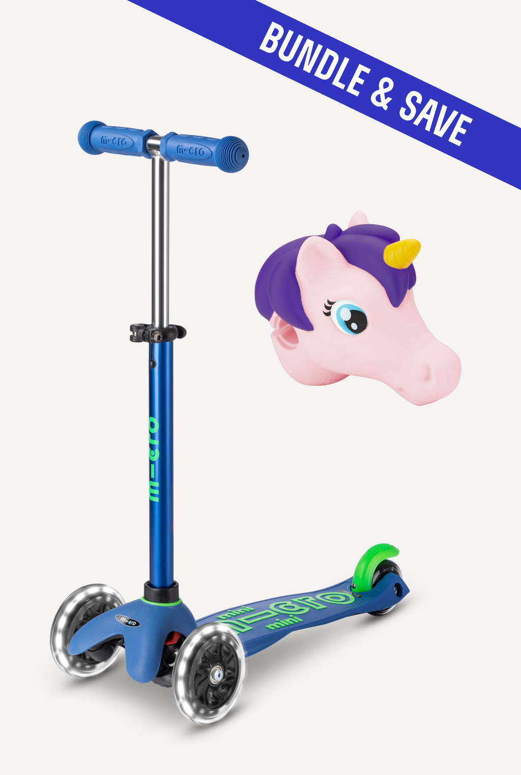 Mini LED Scooter + Scootaheadz