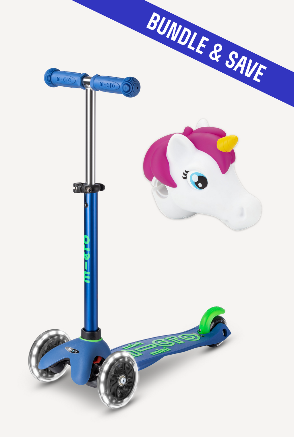 Mini LED Scooter + Scootaheadz