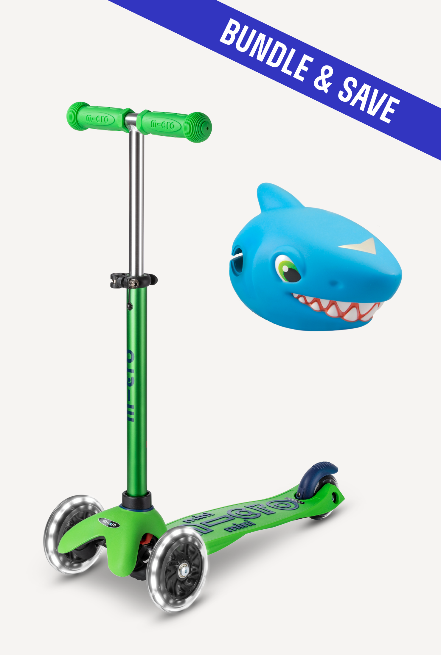 Mini LED Scooter + Scootaheadz