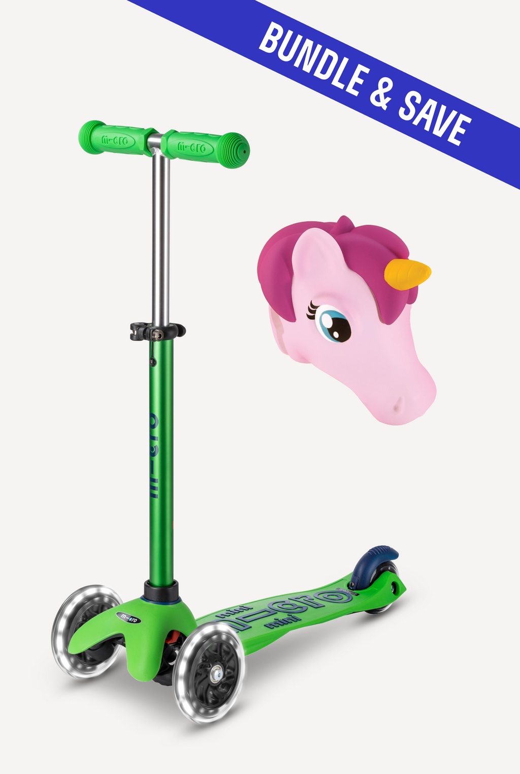 Mini LED Scooter + Scootaheadz