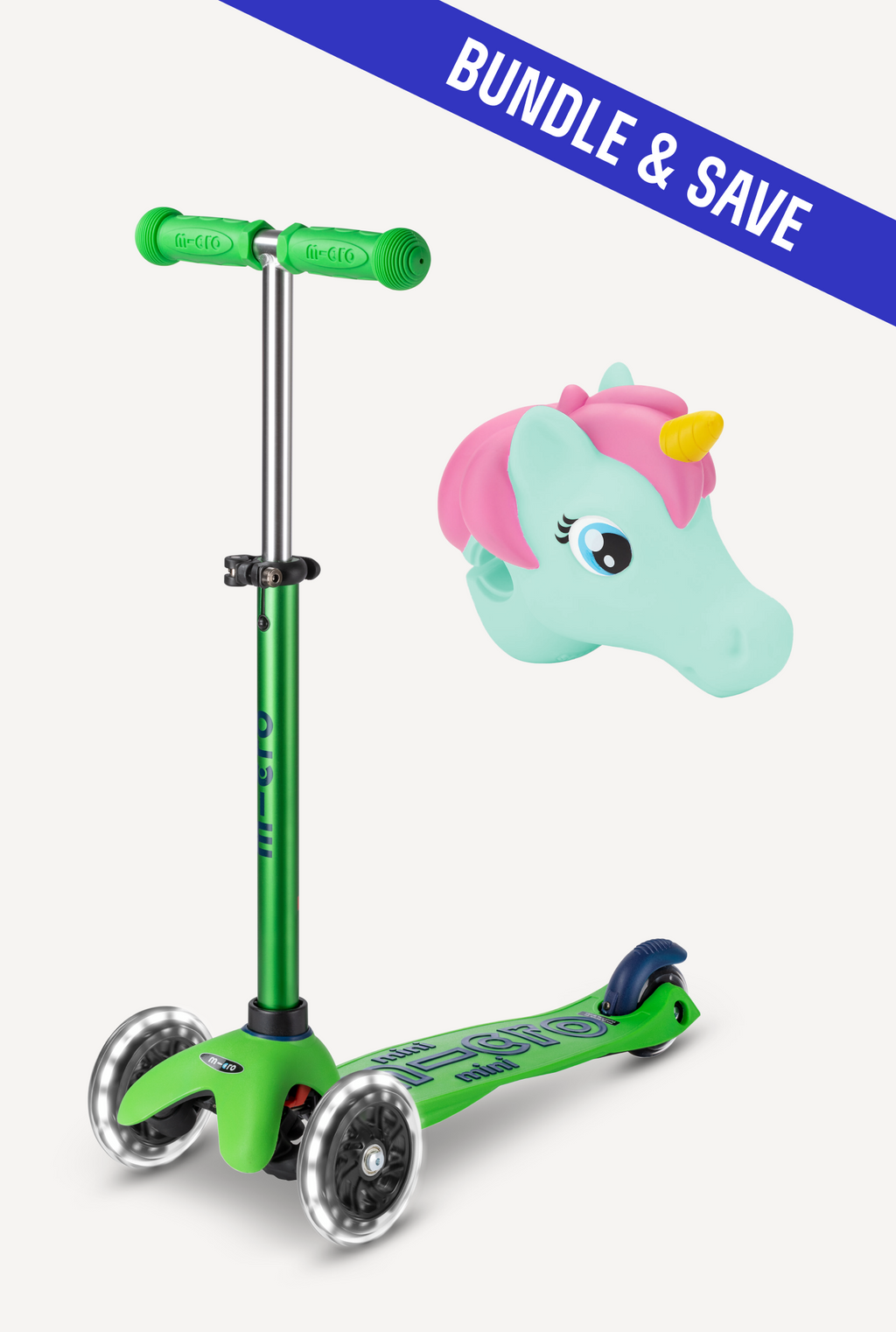 Mini LED Scooter + Scootaheadz
