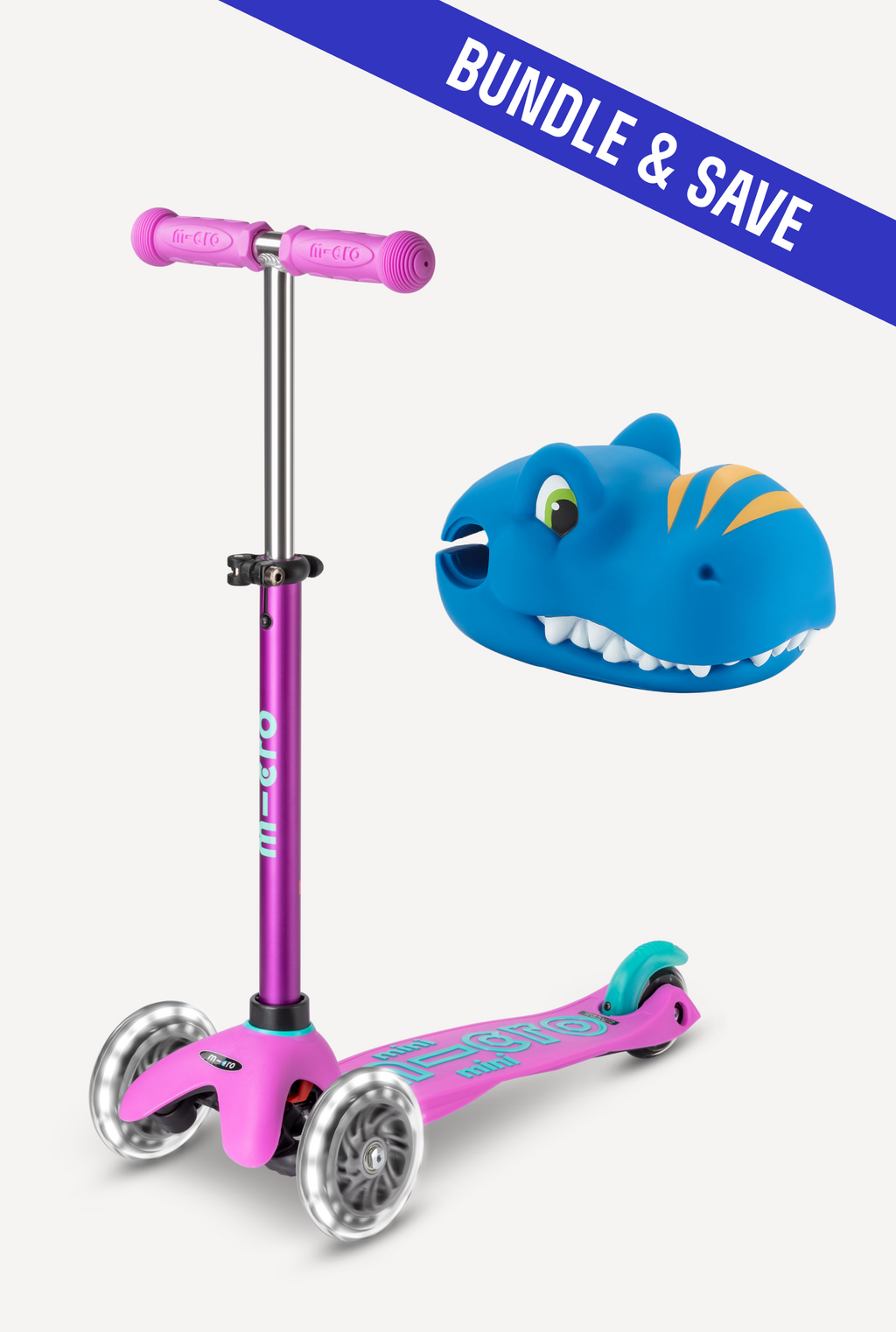 Mini LED Scooter + Scootaheadz