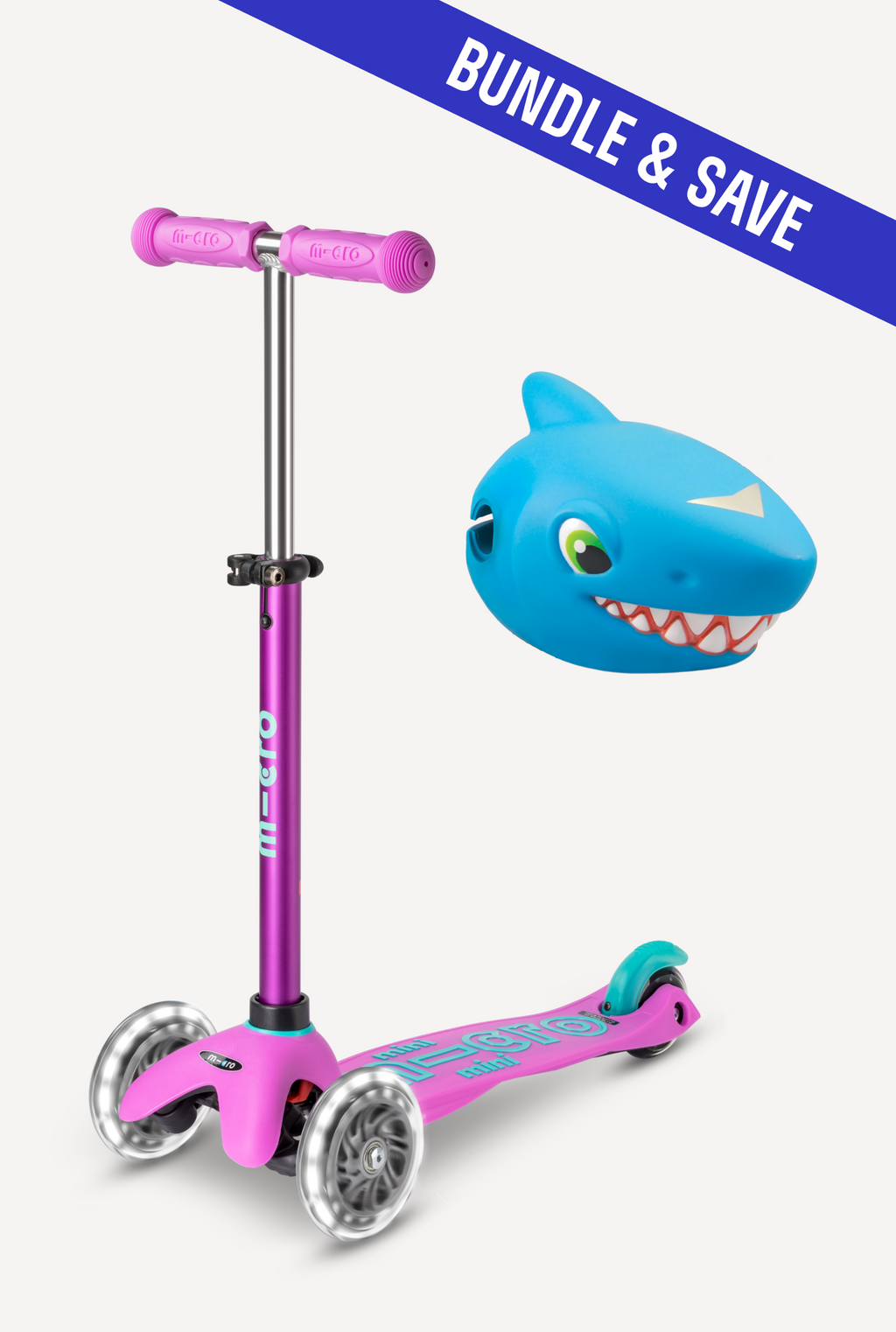 Mini LED Scooter + Scootaheadz
