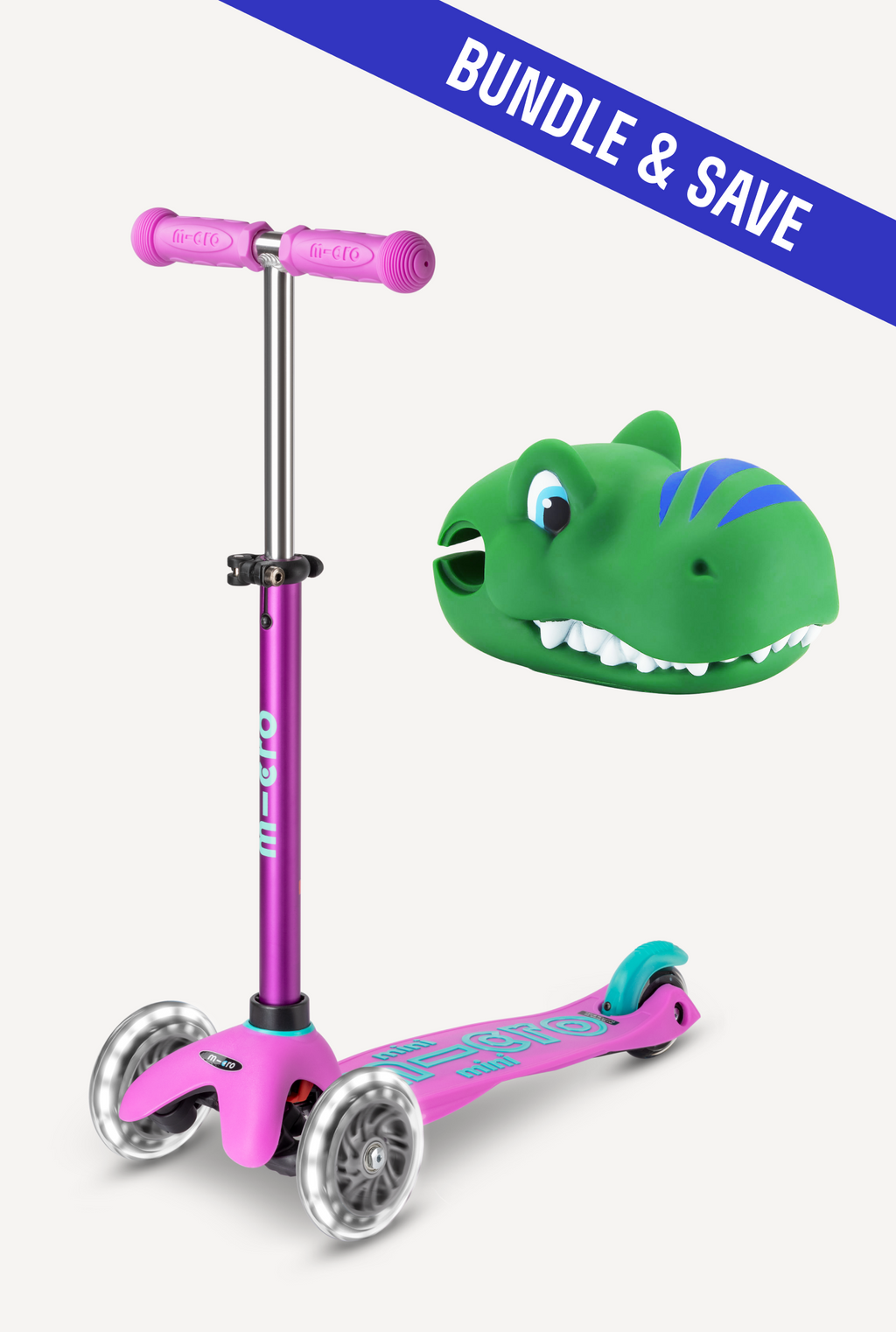 Mini LED Scooter + Scootaheadz