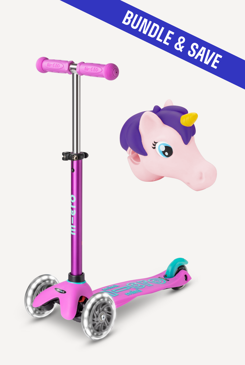 Mini LED Scooter + Scootaheadz