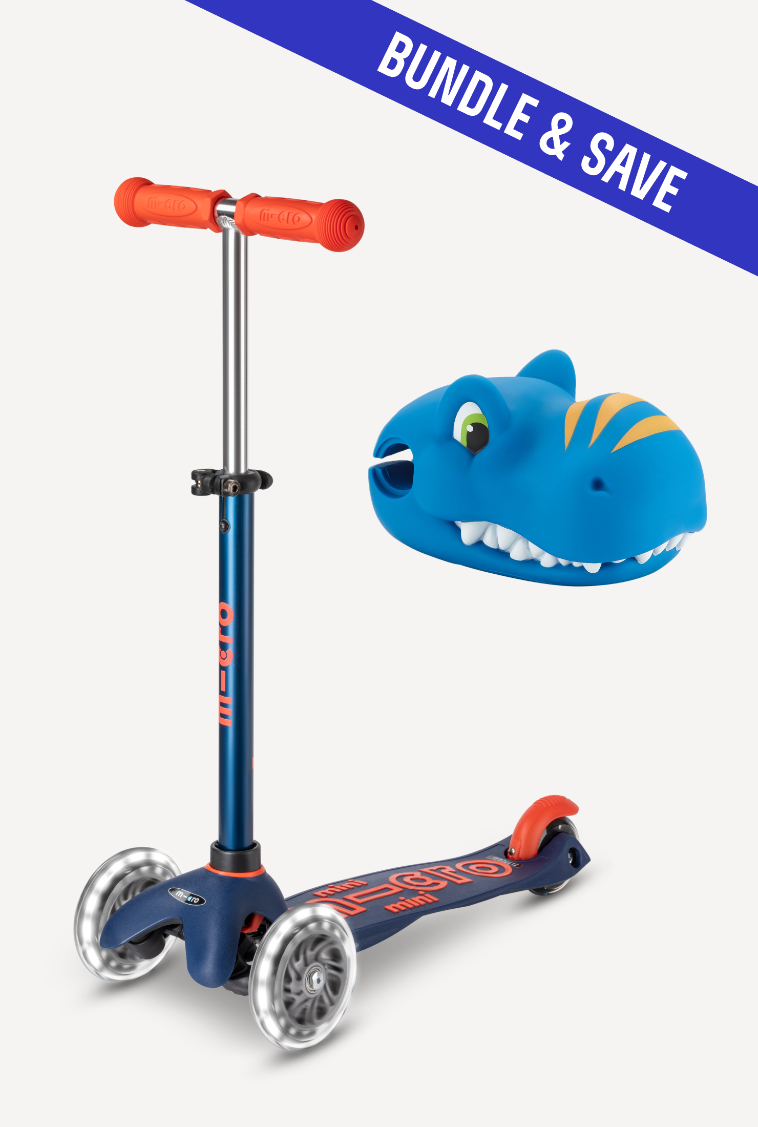 Mini LED Scooter + Scootaheadz