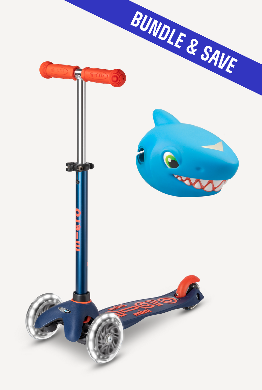 Mini LED Scooter + Scootaheadz