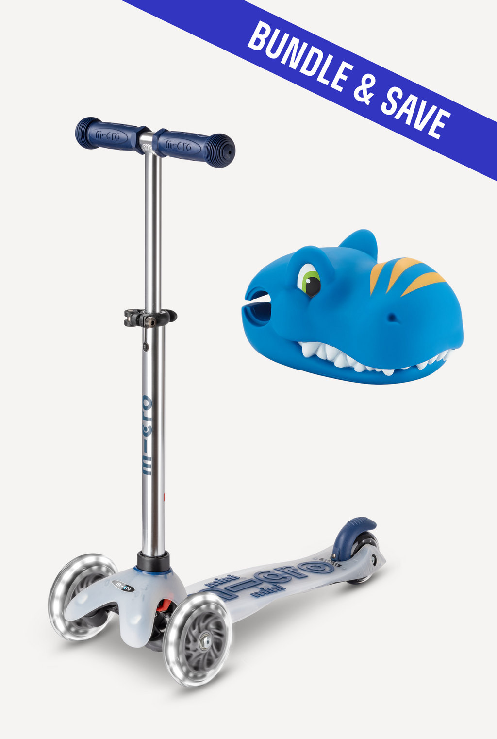 Mini LED Scooter + Scootaheadz