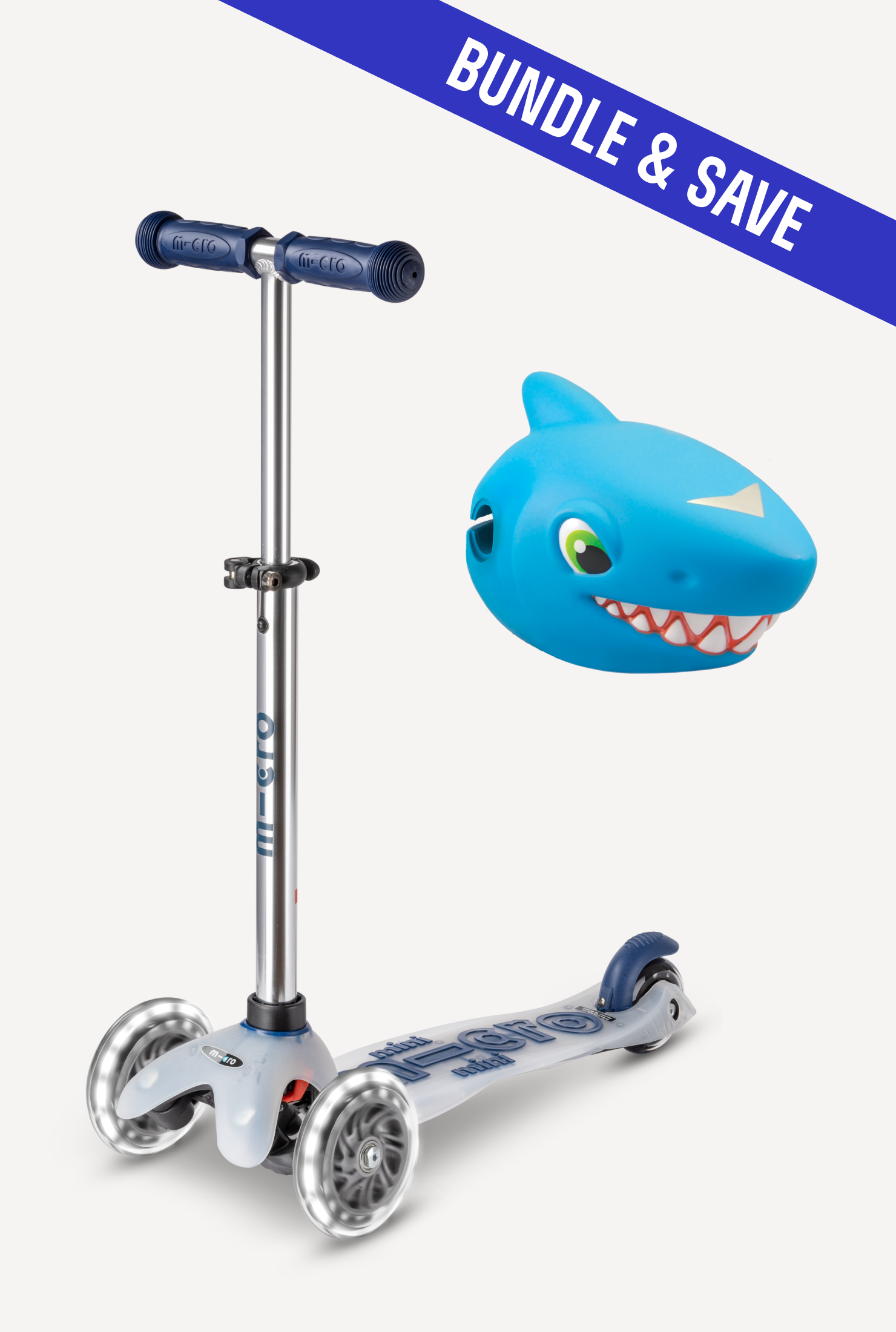 Mini LED Scooter + Scootaheadz