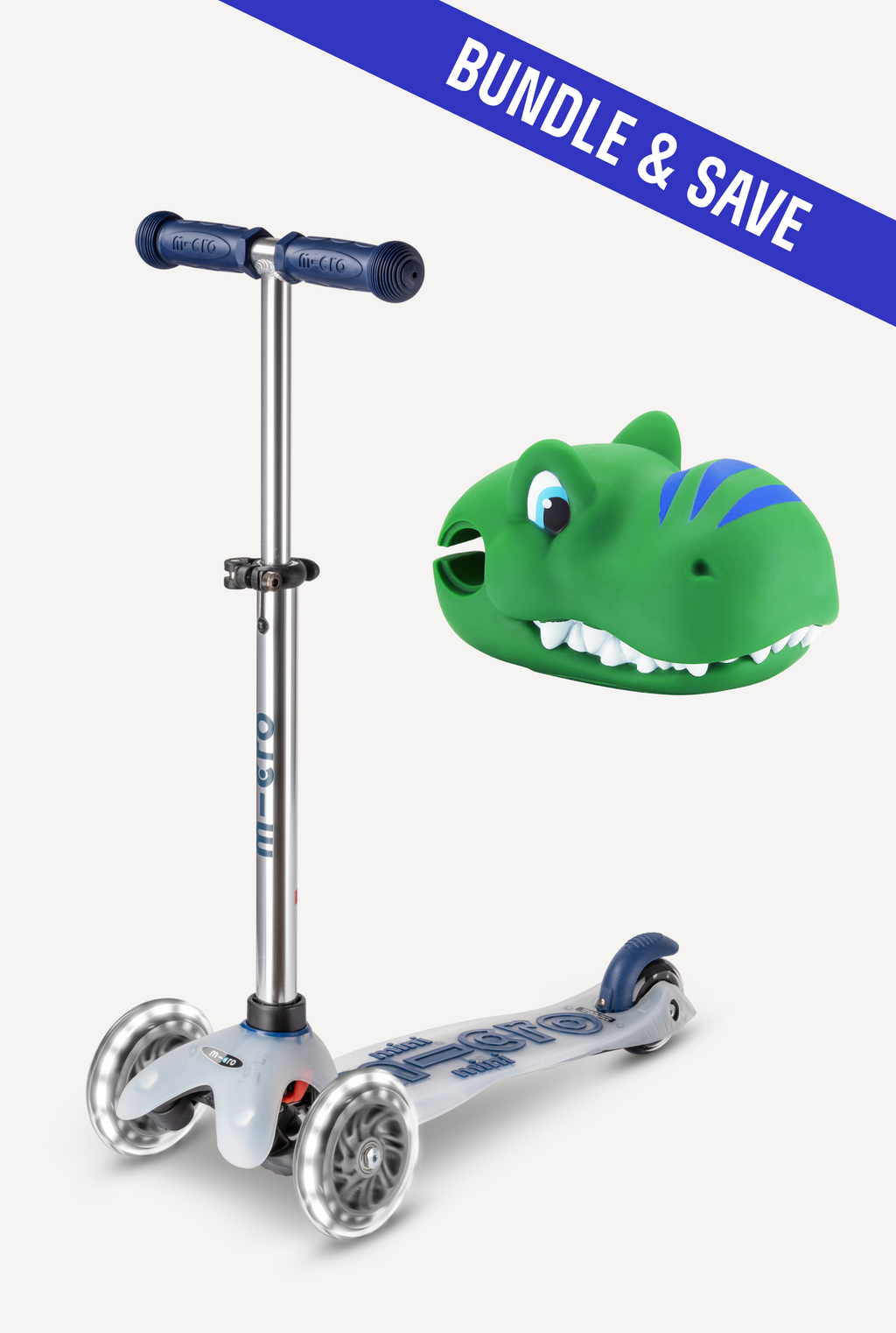 Mini LED Scooter + Scootaheadz