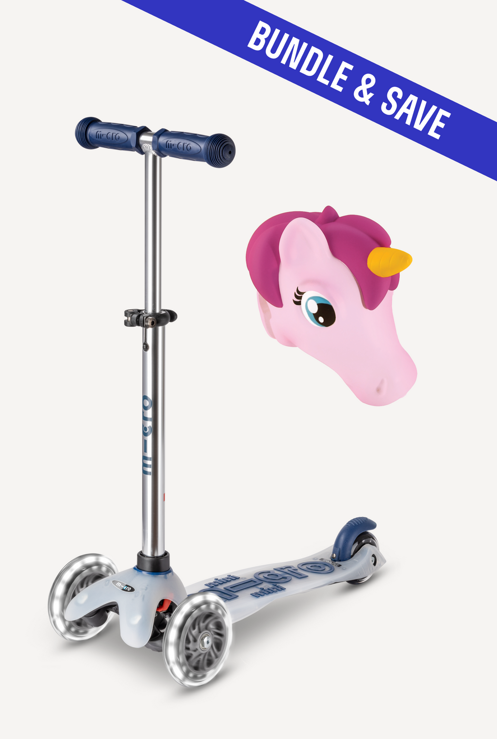 Mini LED Scooter + Scootaheadz