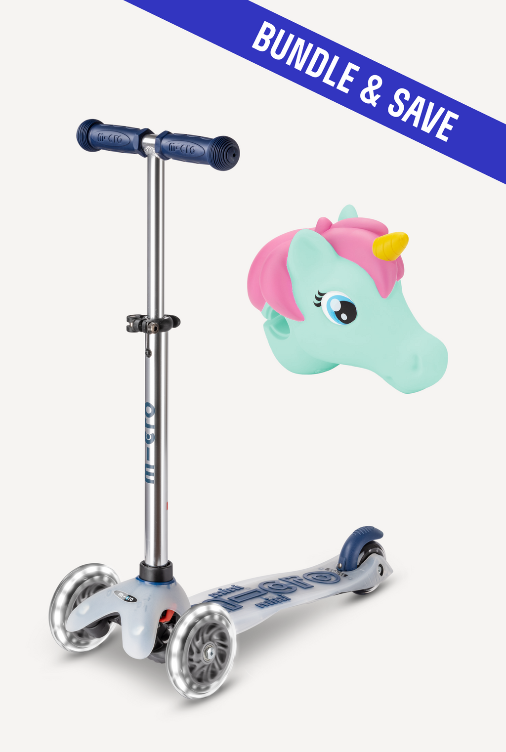 Mini LED Scooter + Scootaheadz