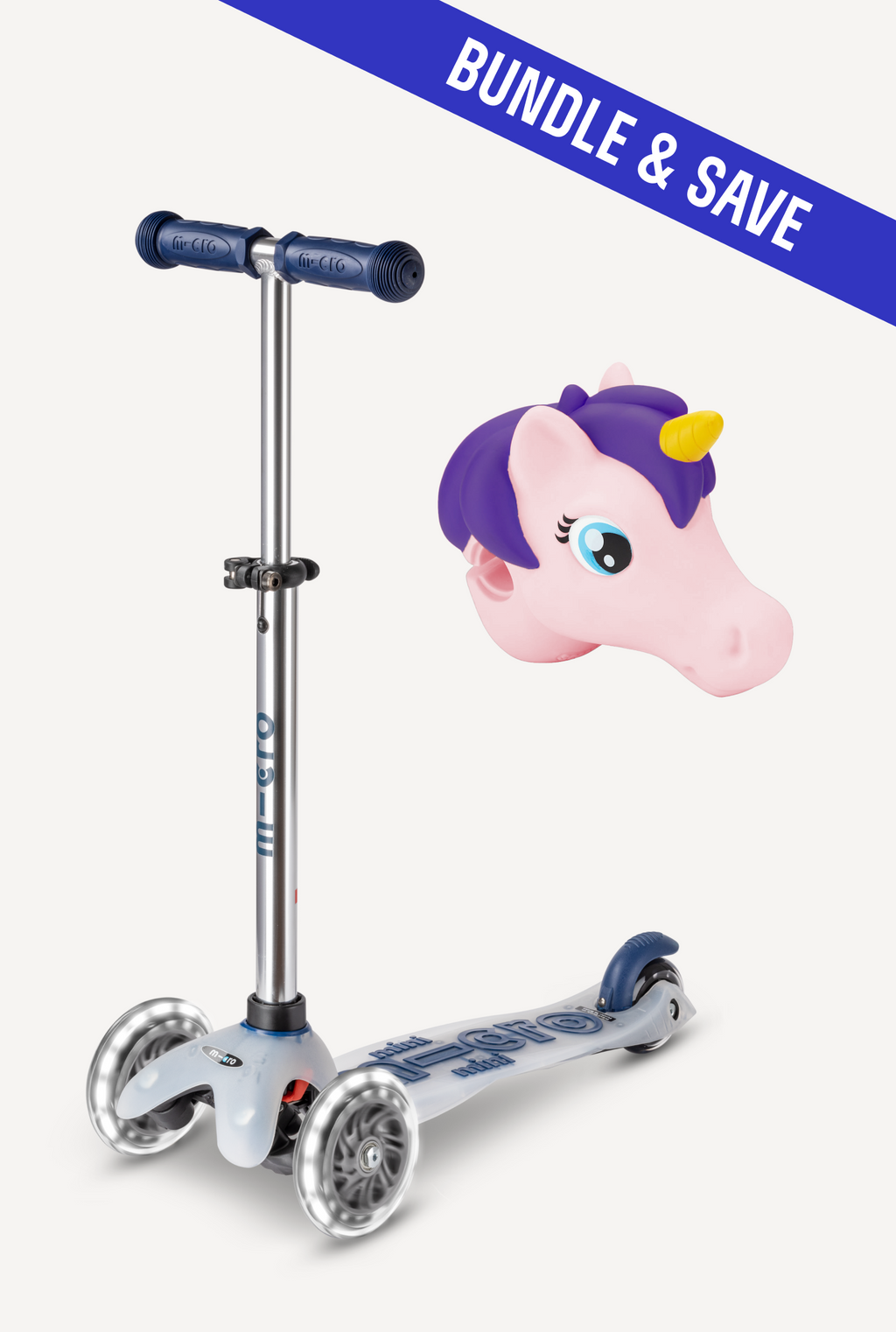 Mini LED Scooter + Scootaheadz