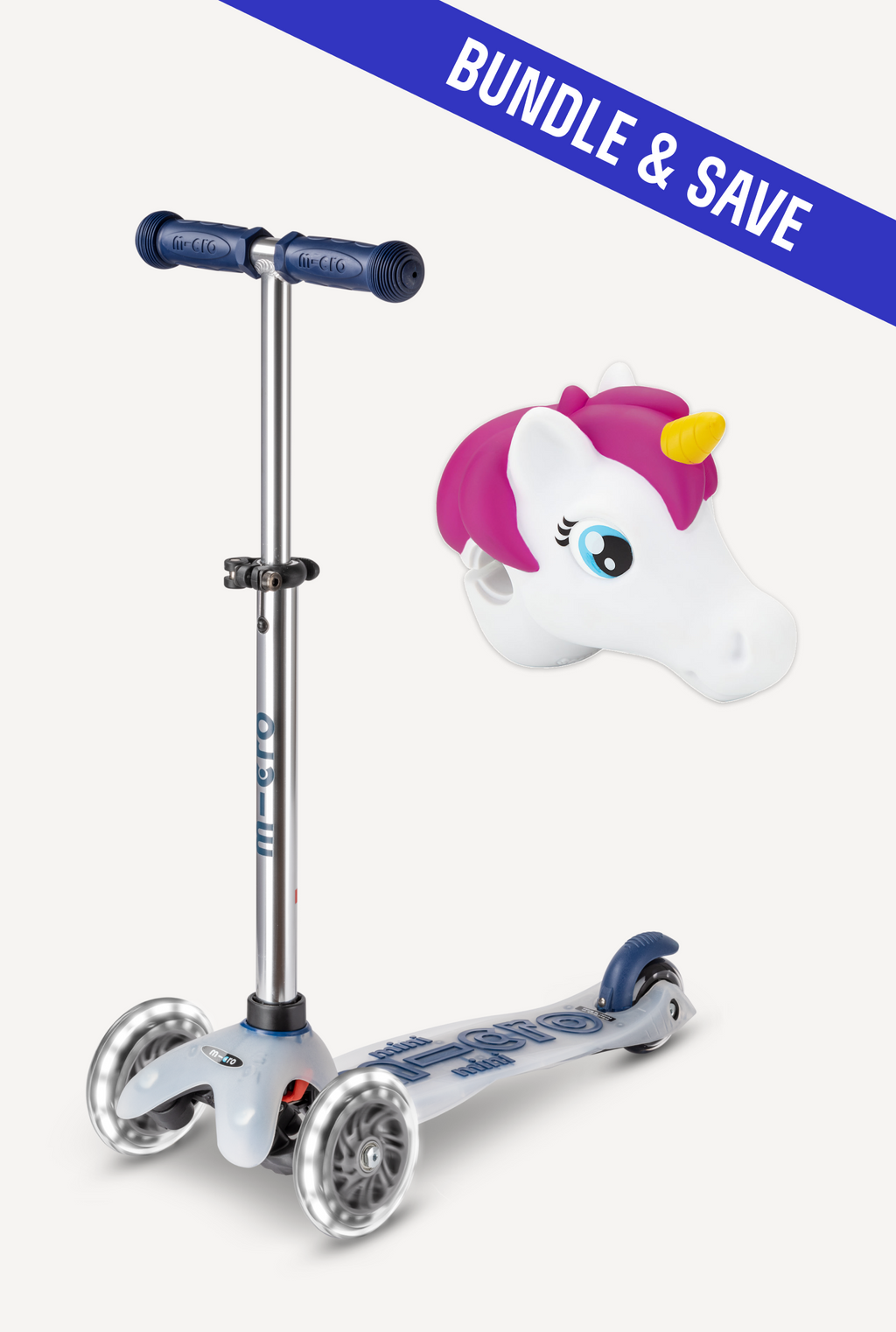 Mini LED Scooter + Scootaheadz