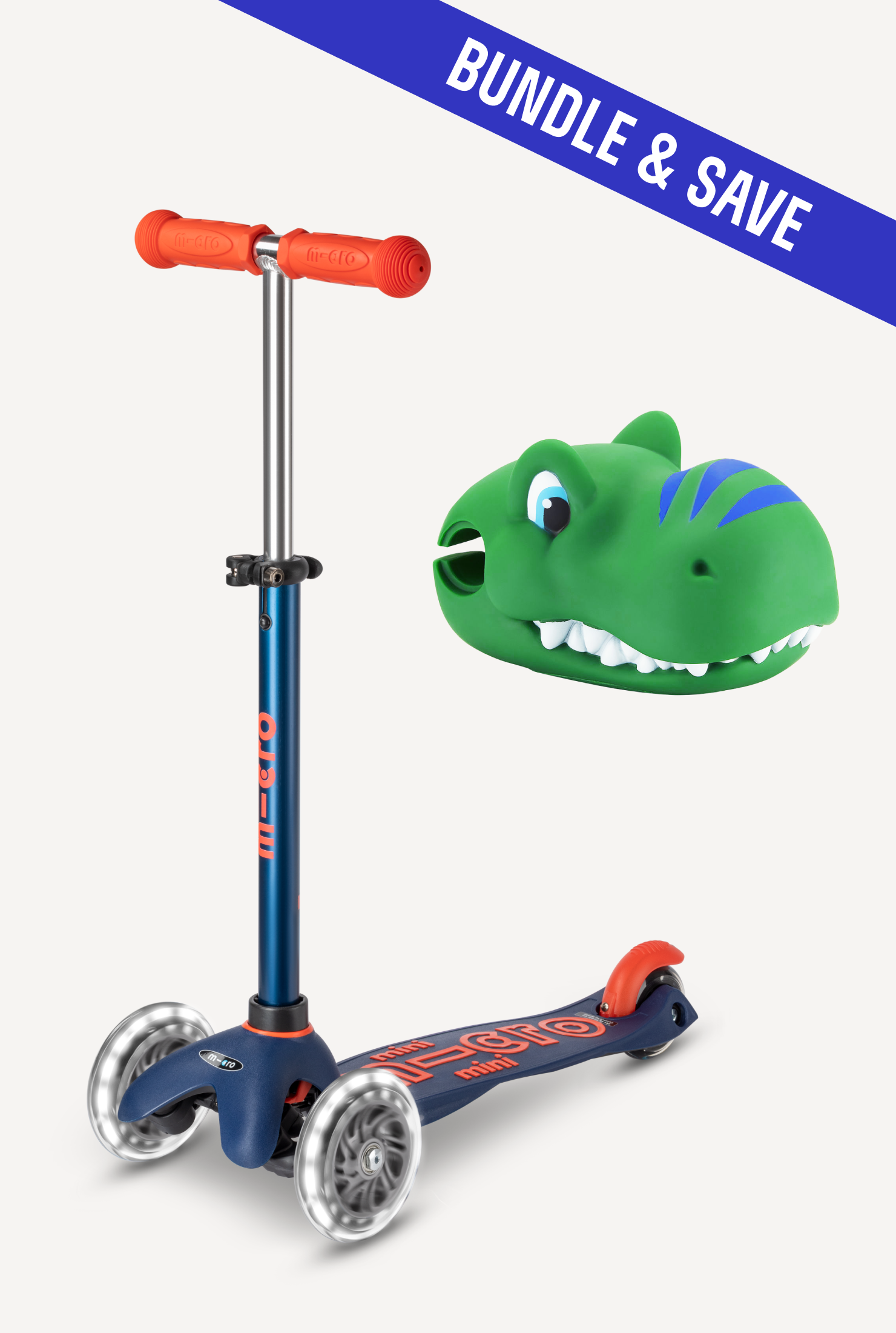 Mini LED Scooter + Scootaheadz