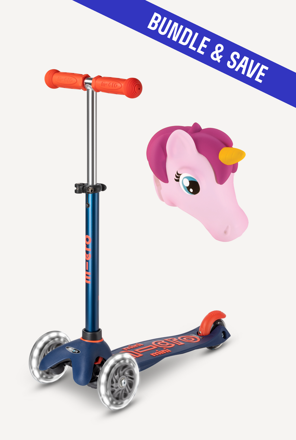 Mini LED Scooter + Scootaheadz