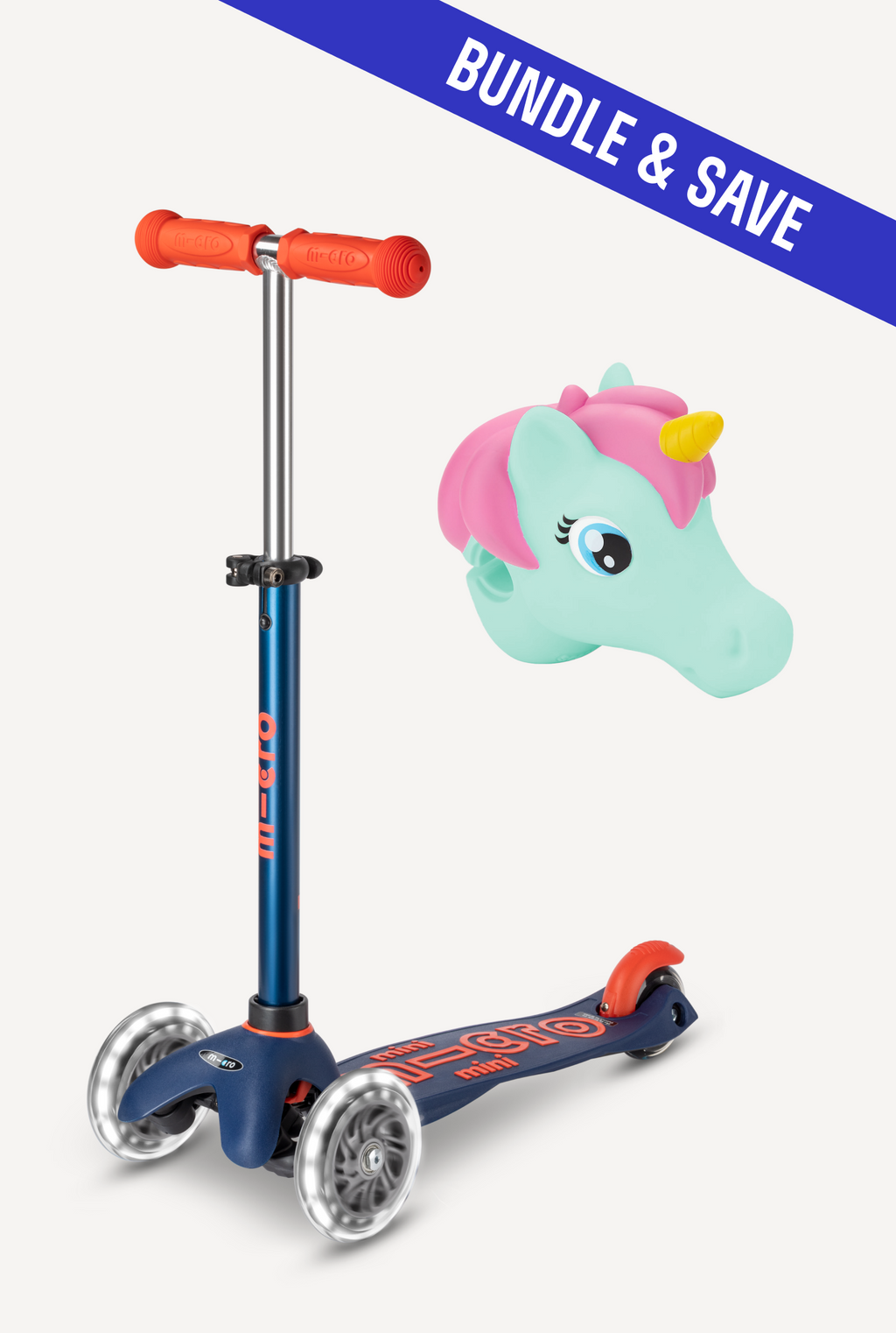 Mini LED Scooter + Scootaheadz