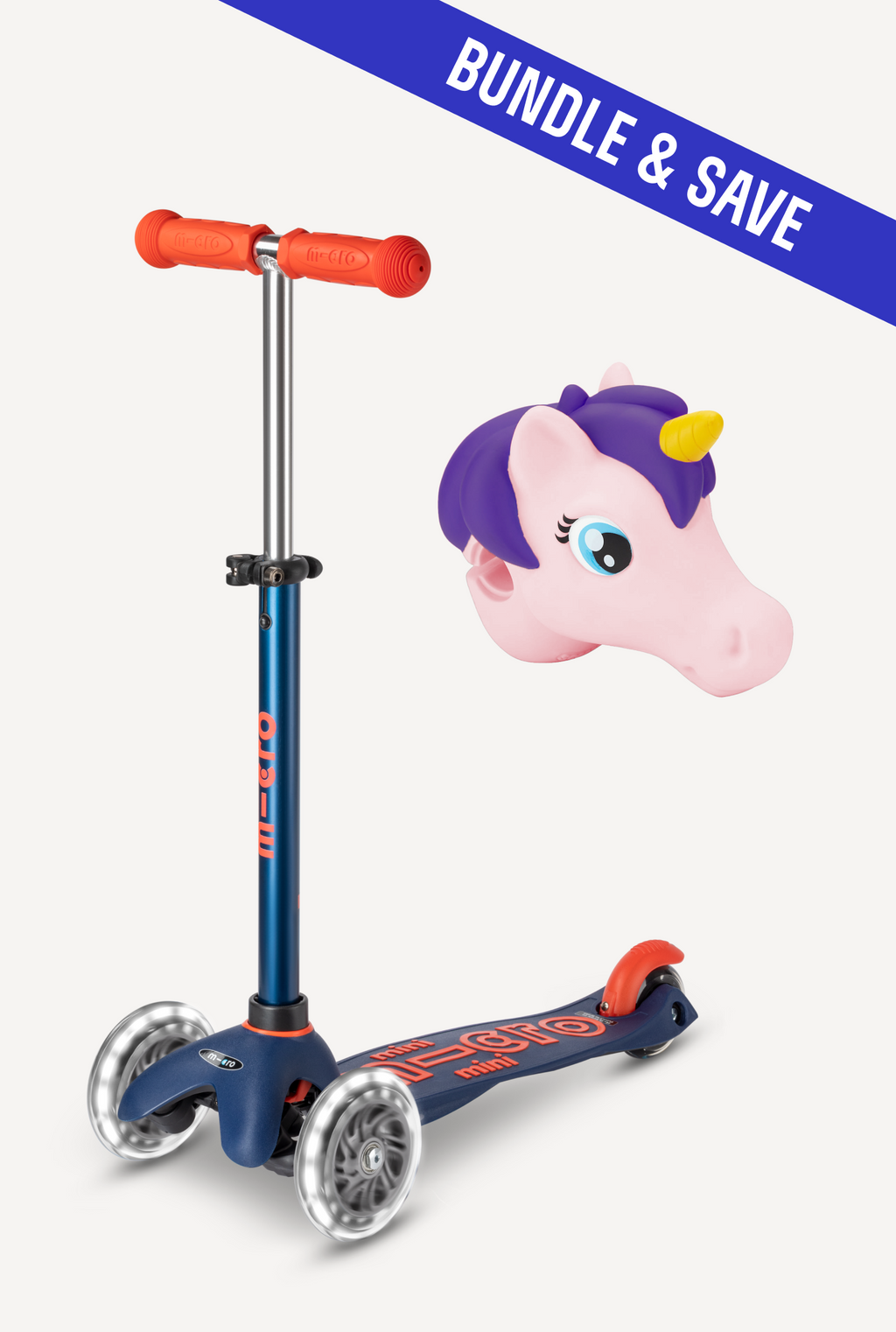 Mini LED Scooter + Scootaheadz