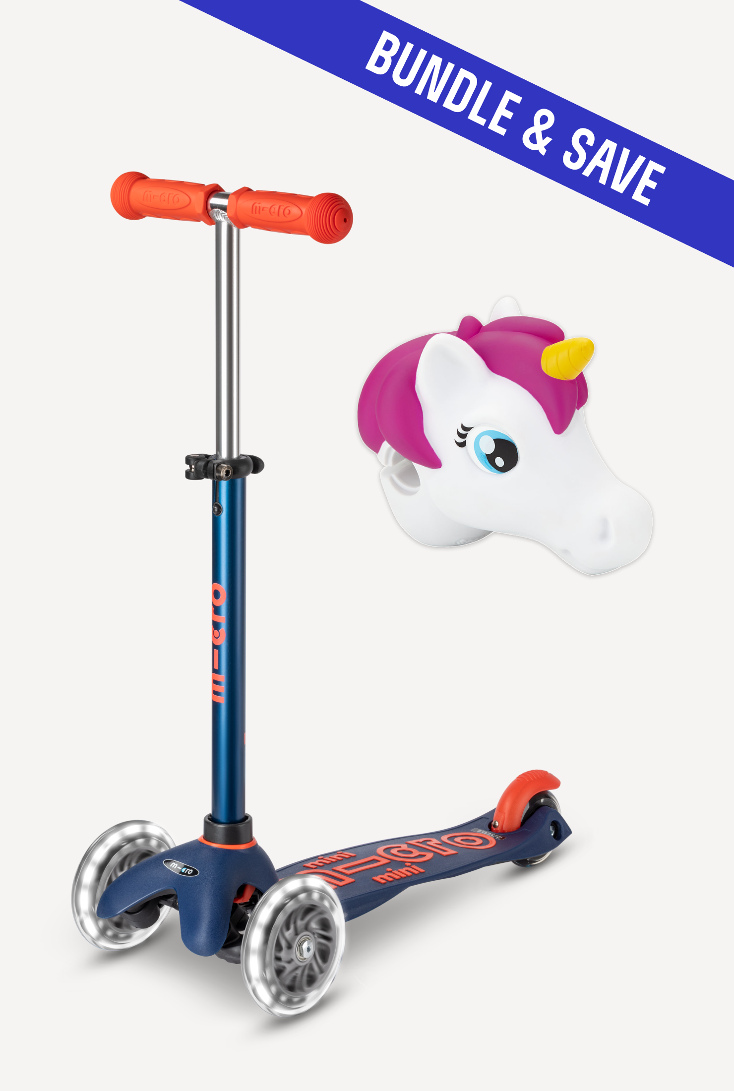 Mini LED Scooter + Scootaheadz