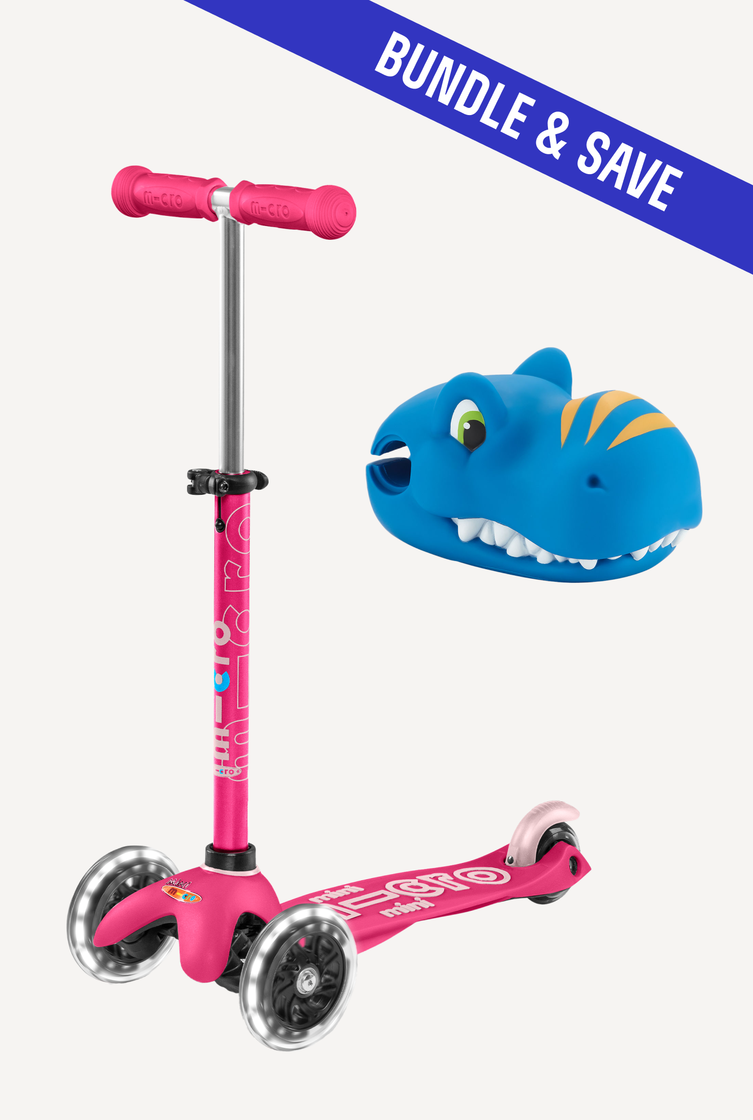 Mini LED Scooter + Scootaheadz
