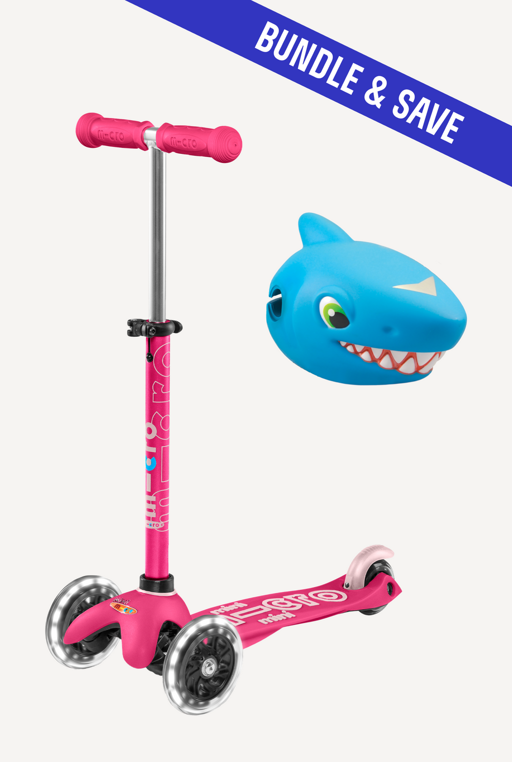 Mini LED Scooter + Scootaheadz