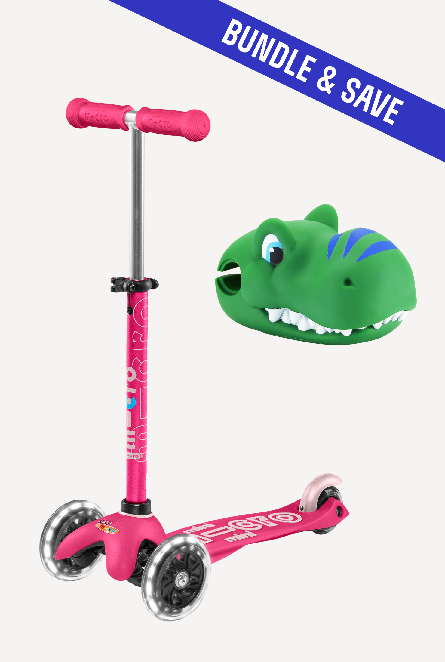 Mini LED Scooter + Scootaheadz