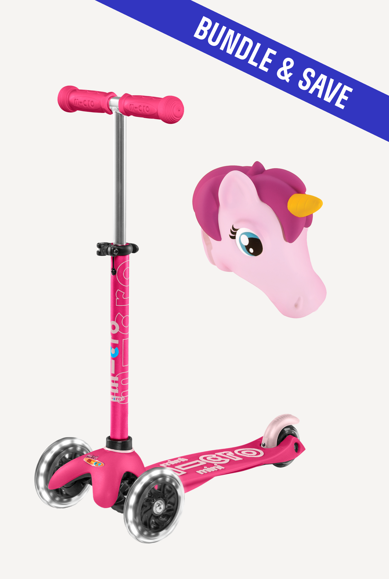 Mini LED Scooter + Scootaheadz