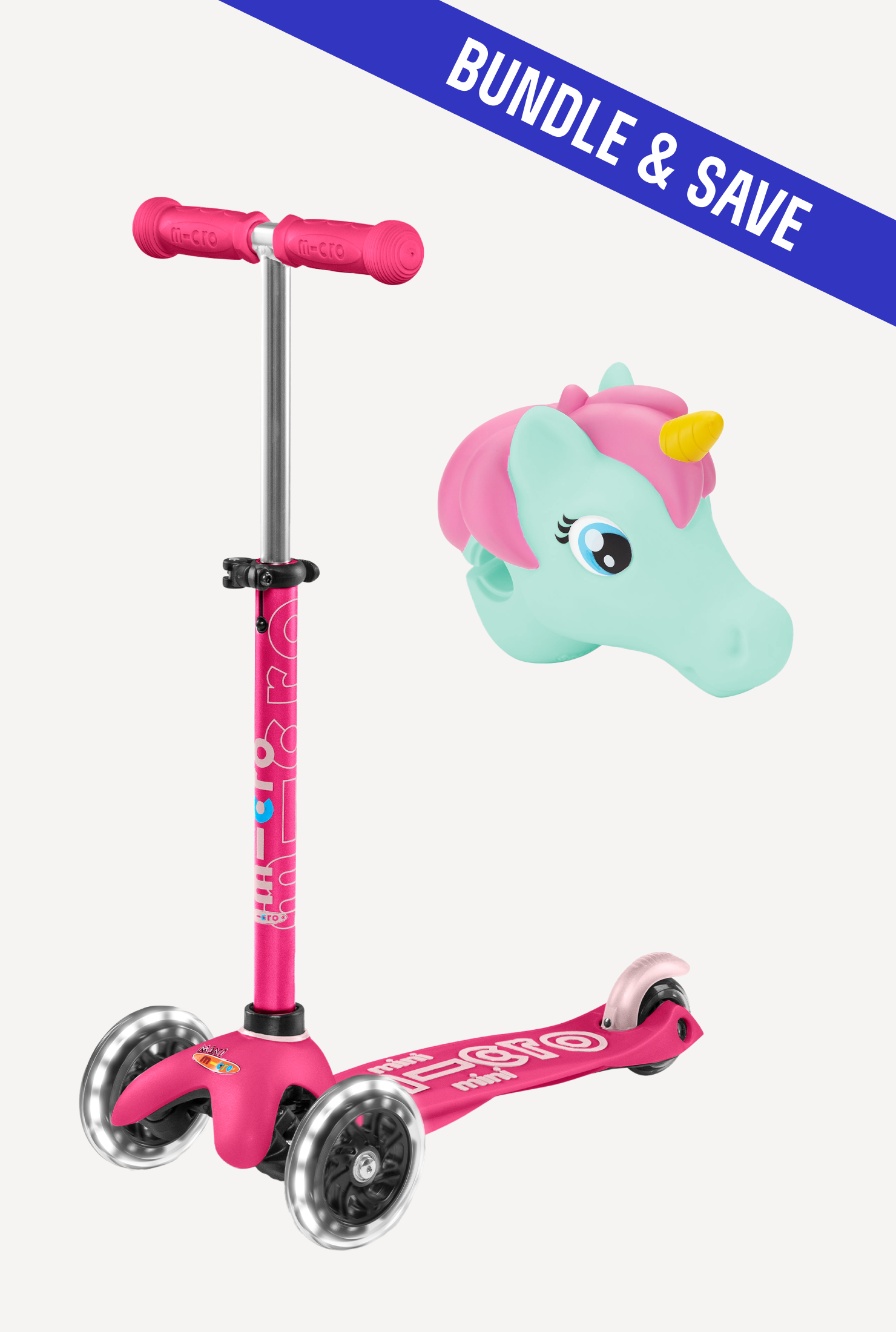 Mini LED Scooter + Scootaheadz