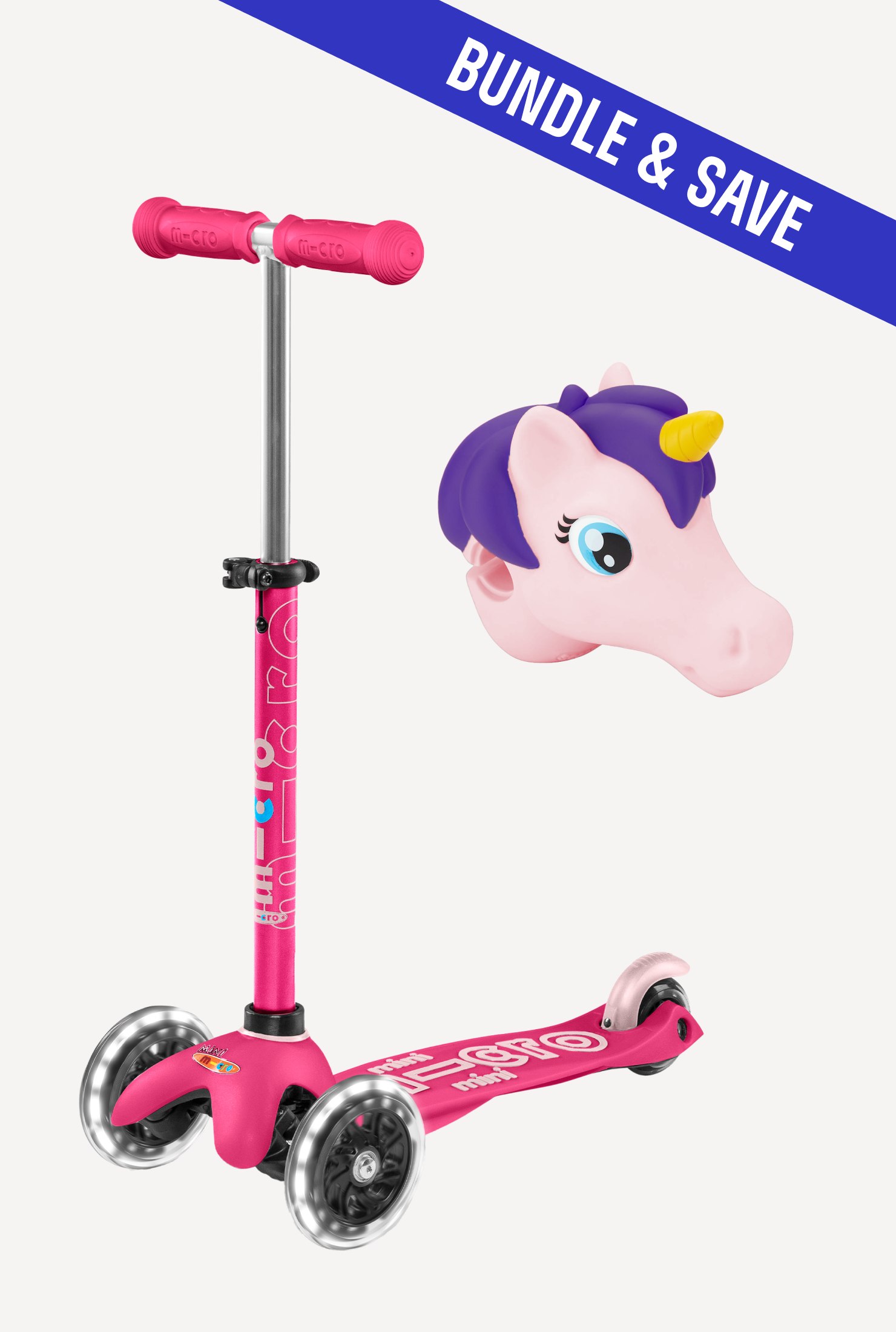 Mini LED Scooter + Scootaheadz