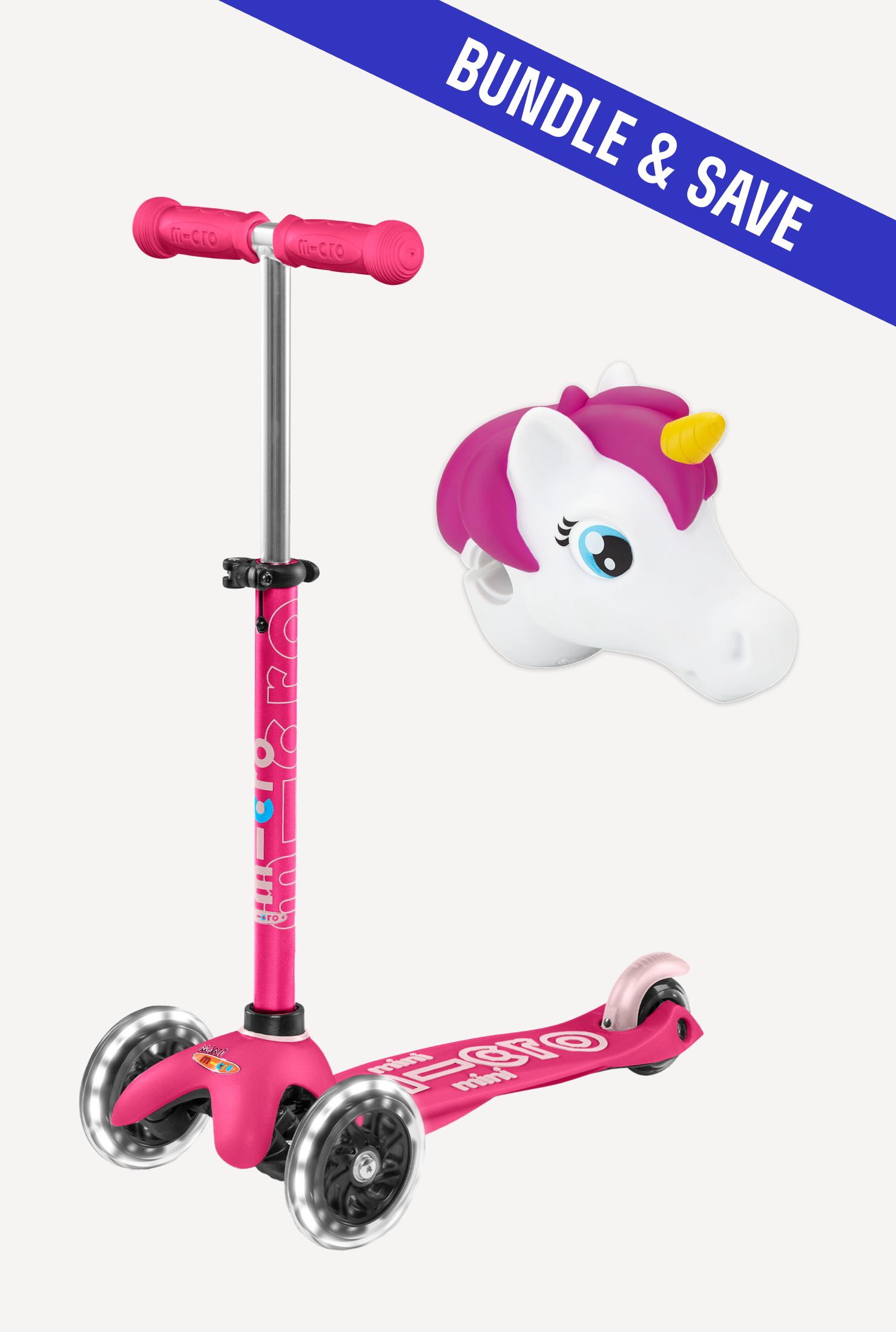 Mini LED Scooter + Scootaheadz