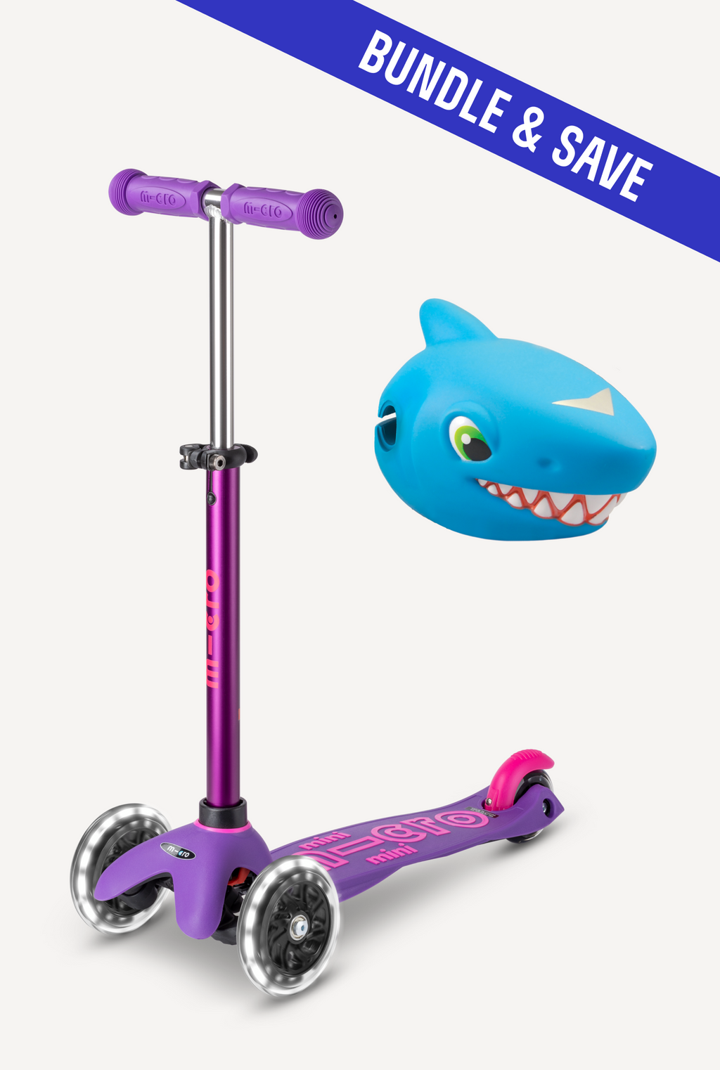 Mini LED Scooter + Scootaheadz