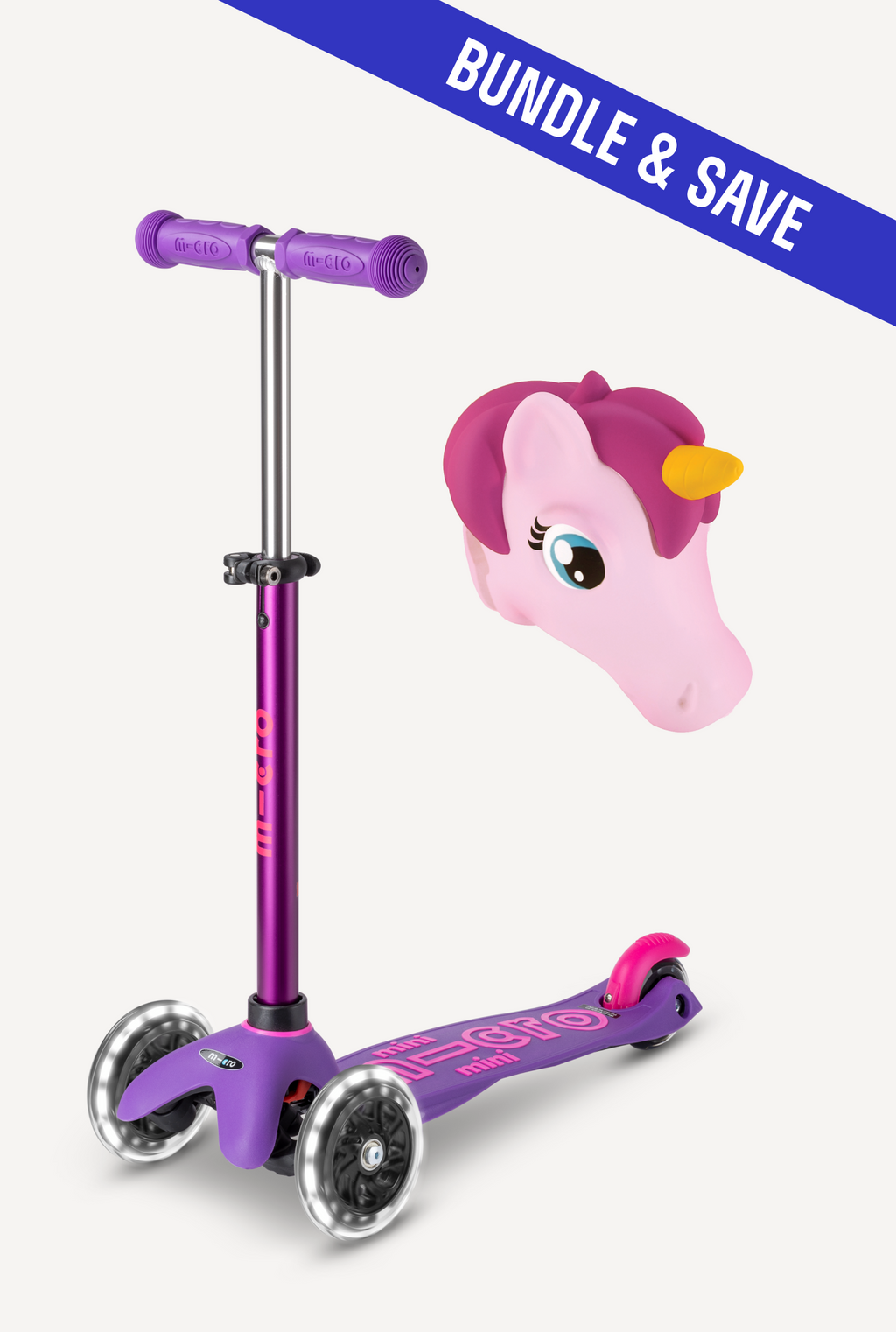 Mini LED Scooter + Scootaheadz