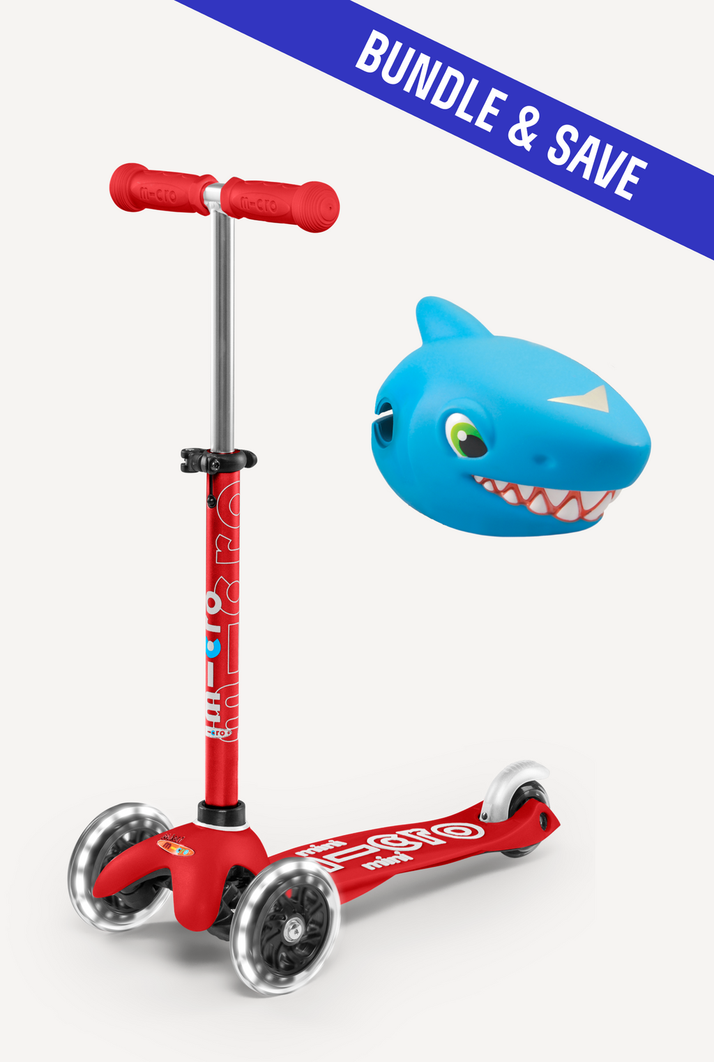 Mini LED Scooter + Scootaheadz