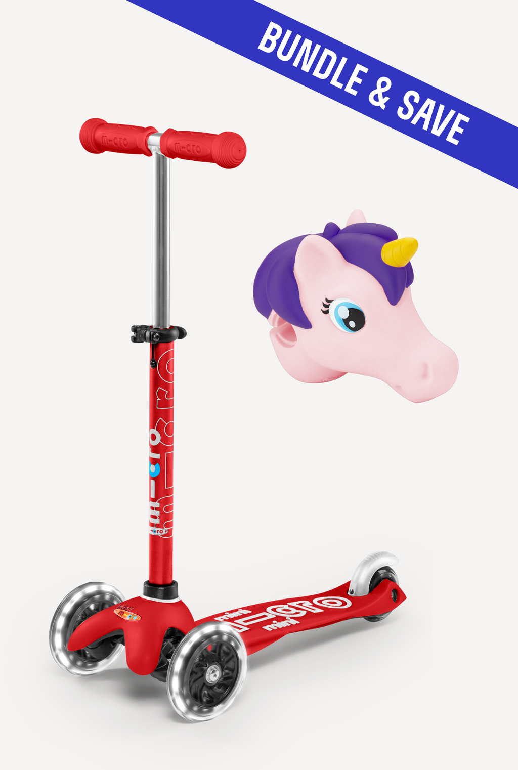 Mini LED Scooter + Scootaheadz