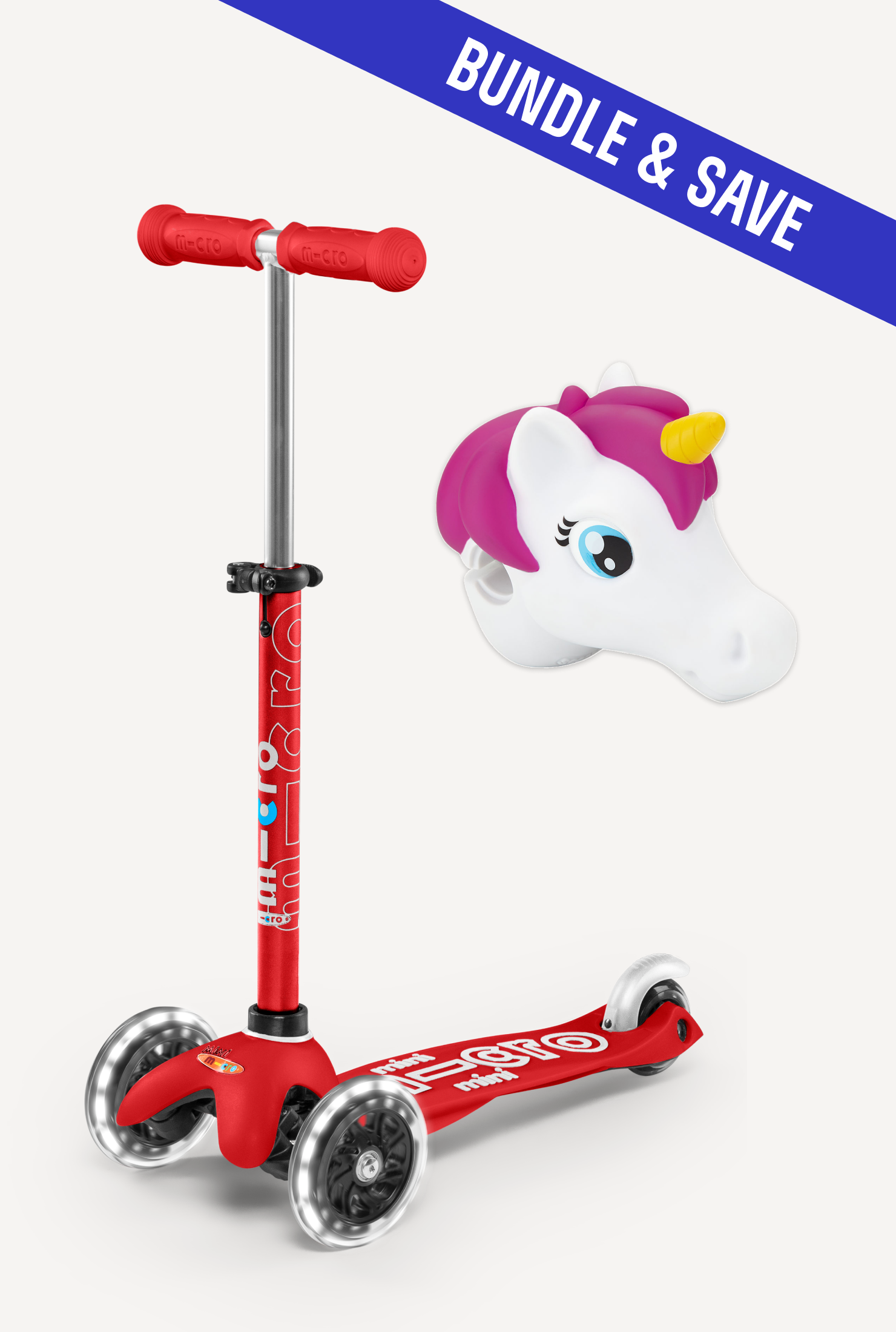 Mini LED Scooter + Scootaheadz