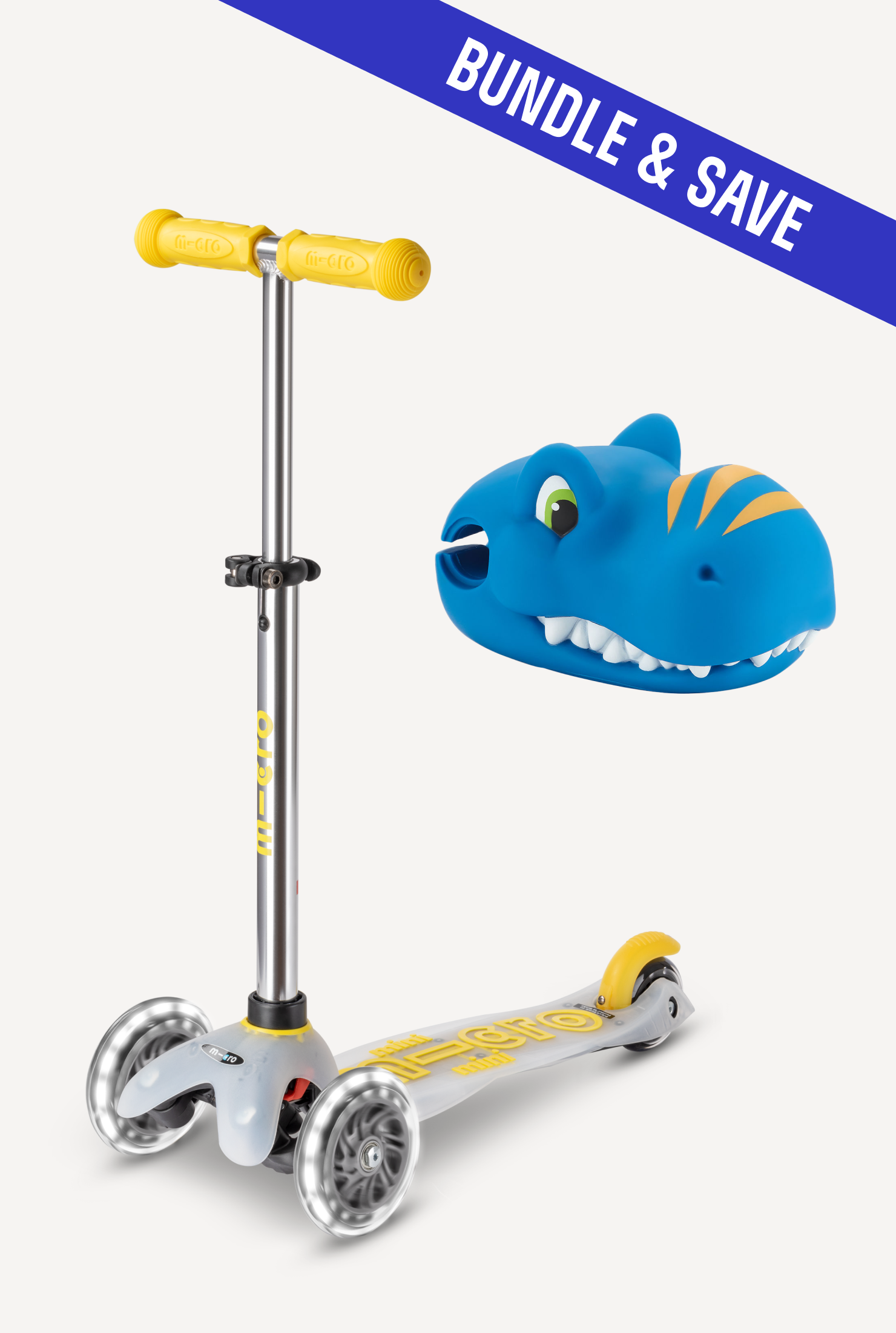 Mini LED Scooter + Scootaheadz