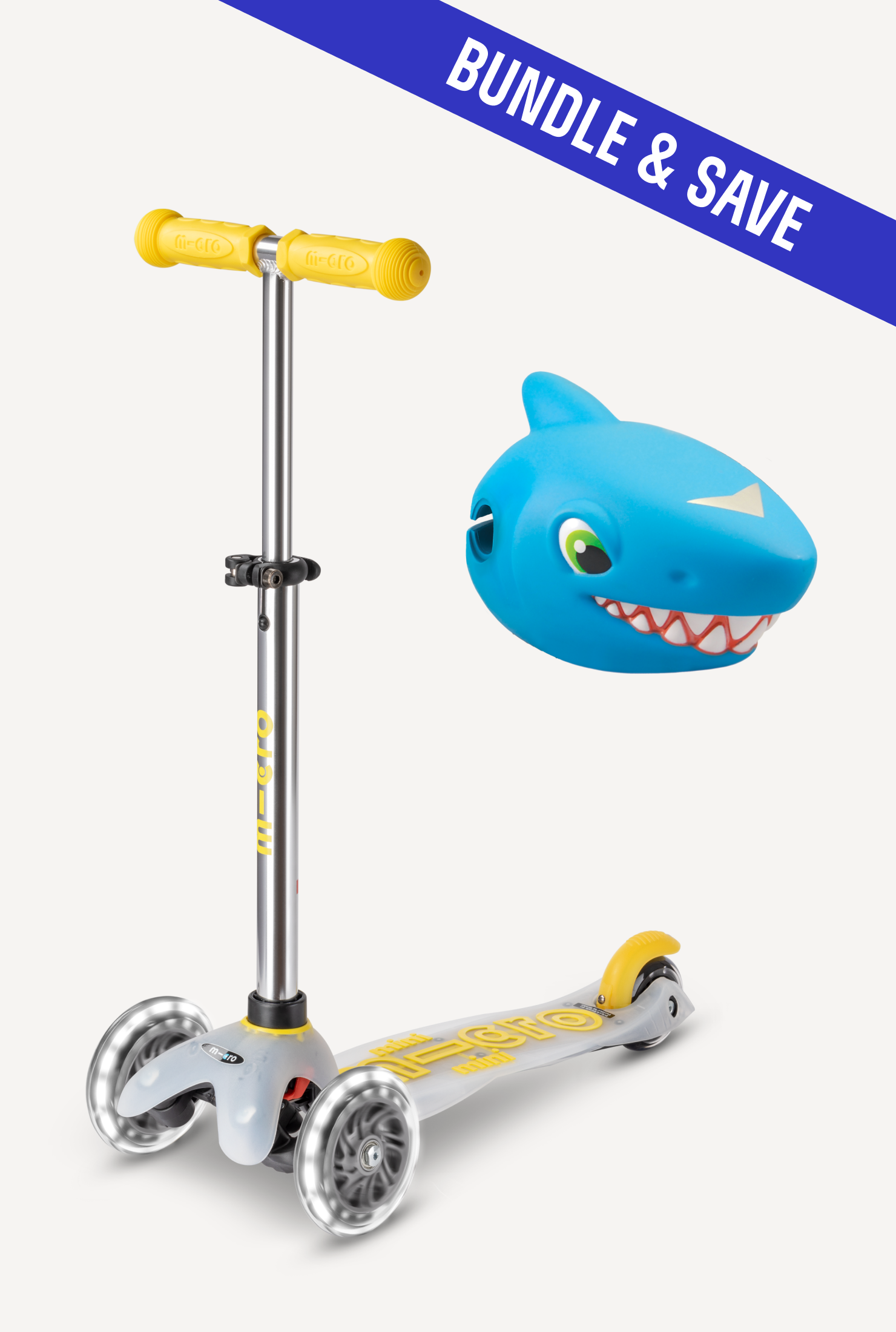 Mini LED Scooter + Scootaheadz