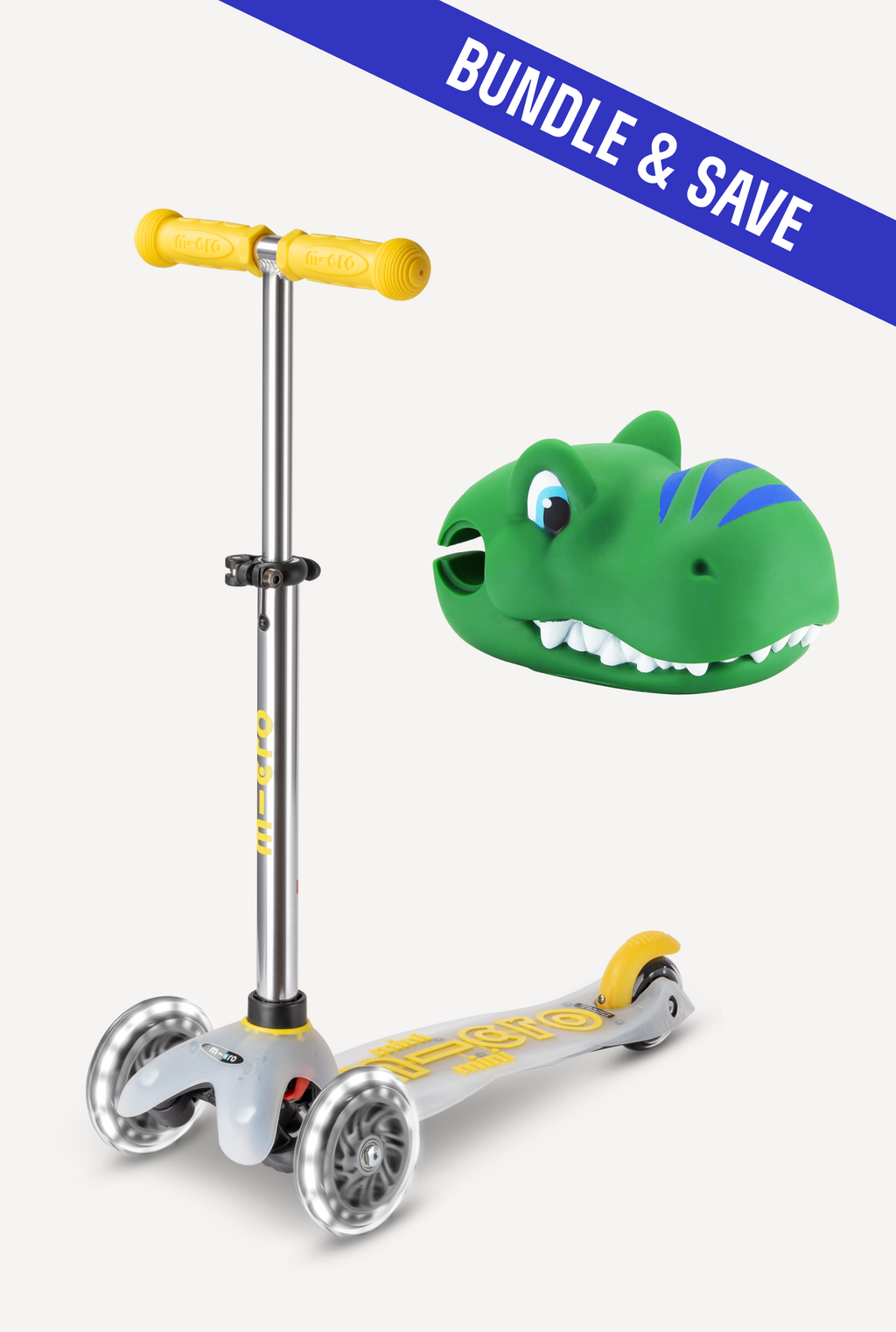 Mini LED Scooter + Scootaheadz