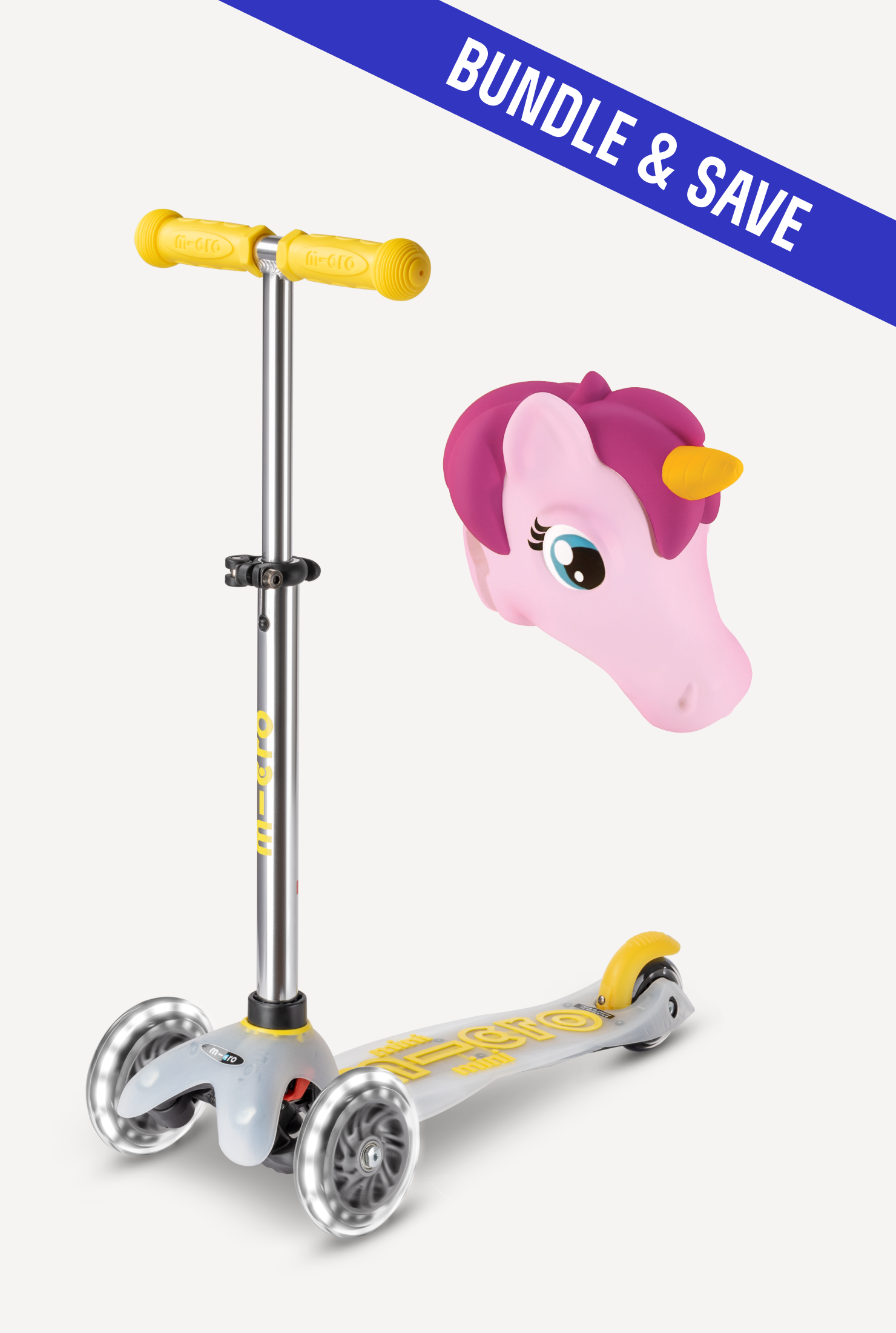 Mini LED Scooter + Scootaheadz