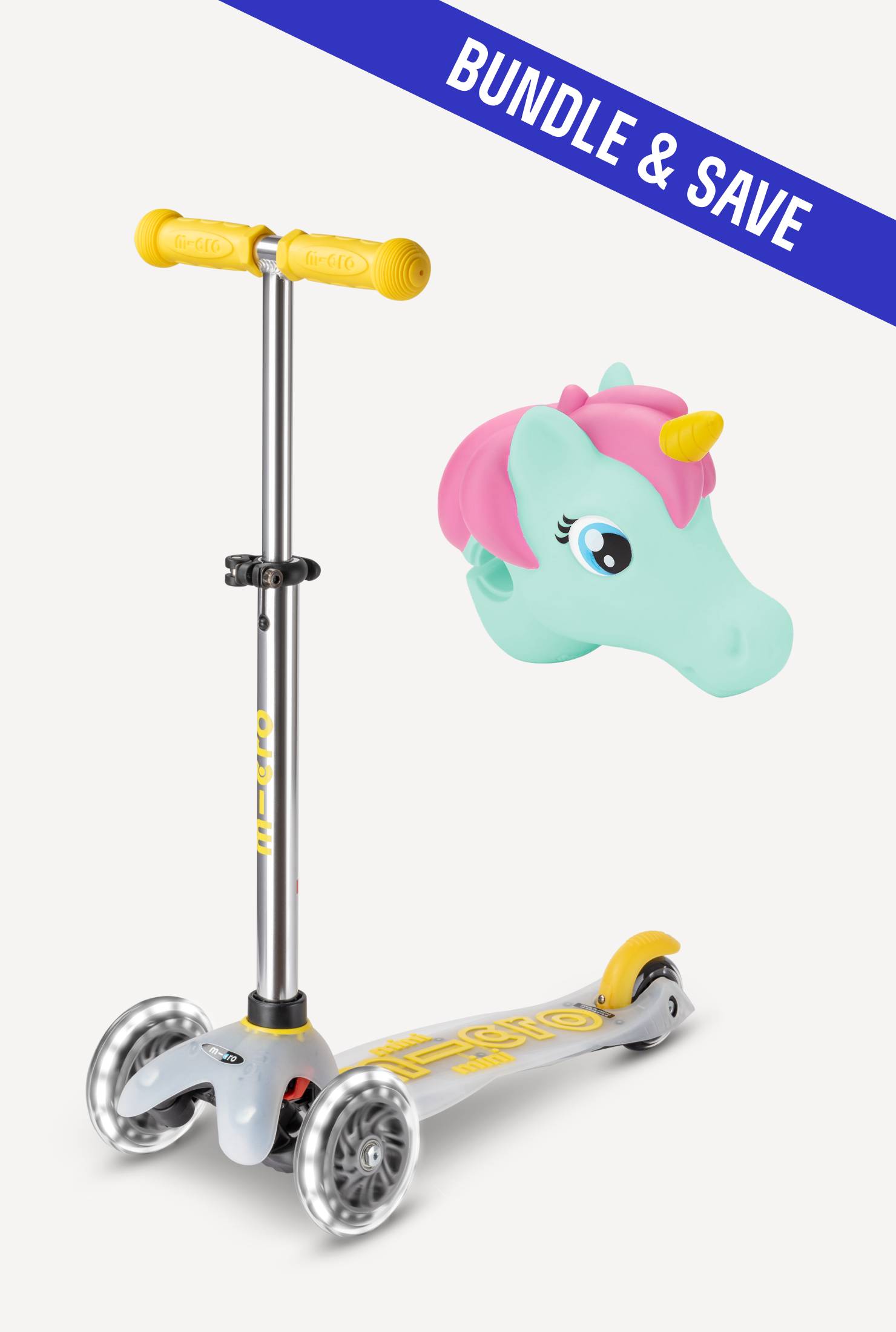 Mini LED Scooter + Scootaheadz