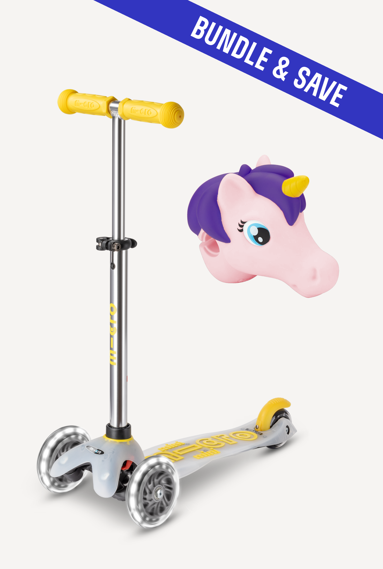 Mini LED Scooter + Scootaheadz