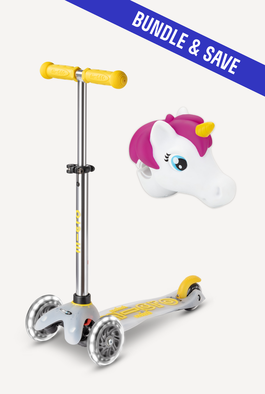 Mini LED Scooter + Scootaheadz